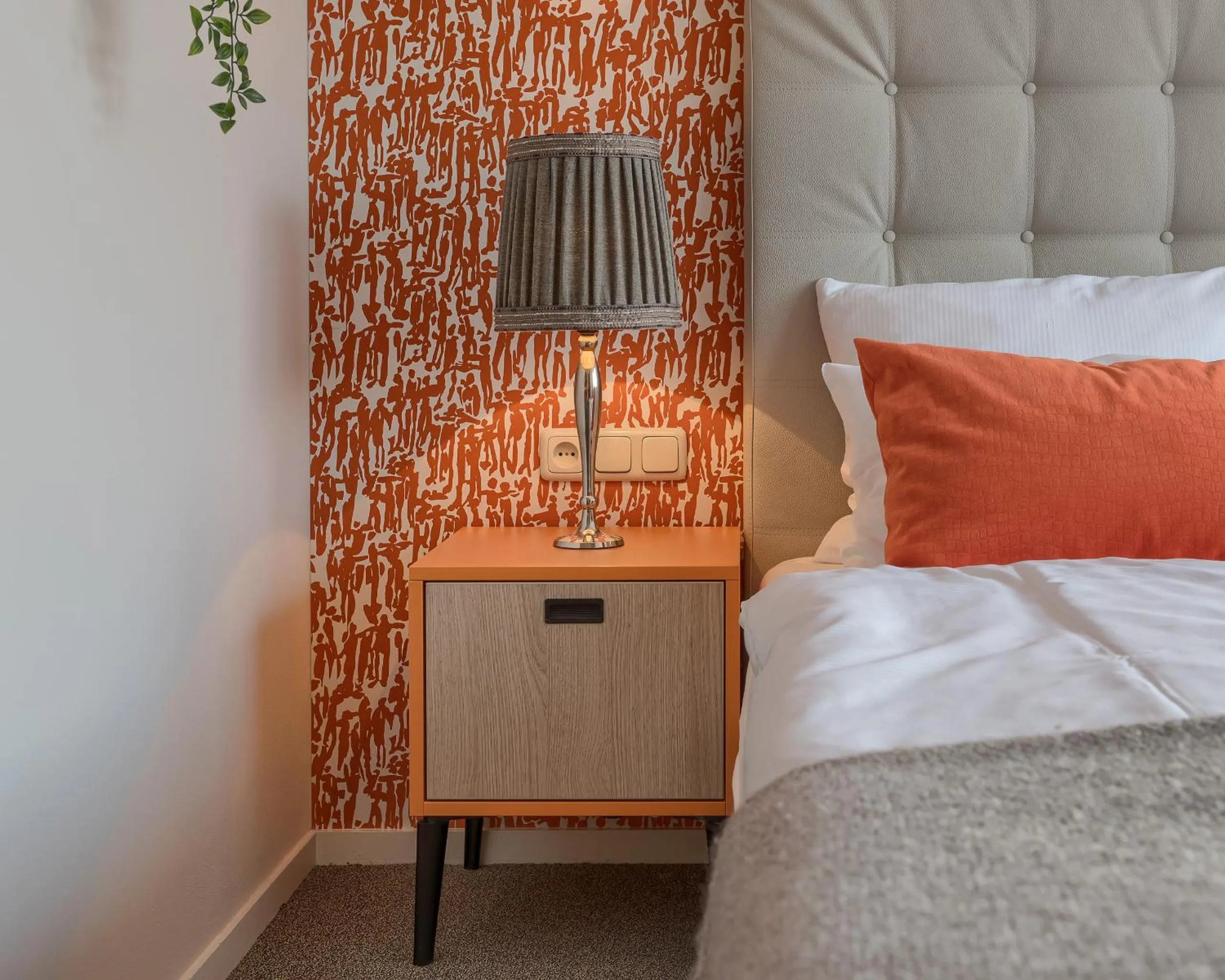 Bed in Hotel Op Diek