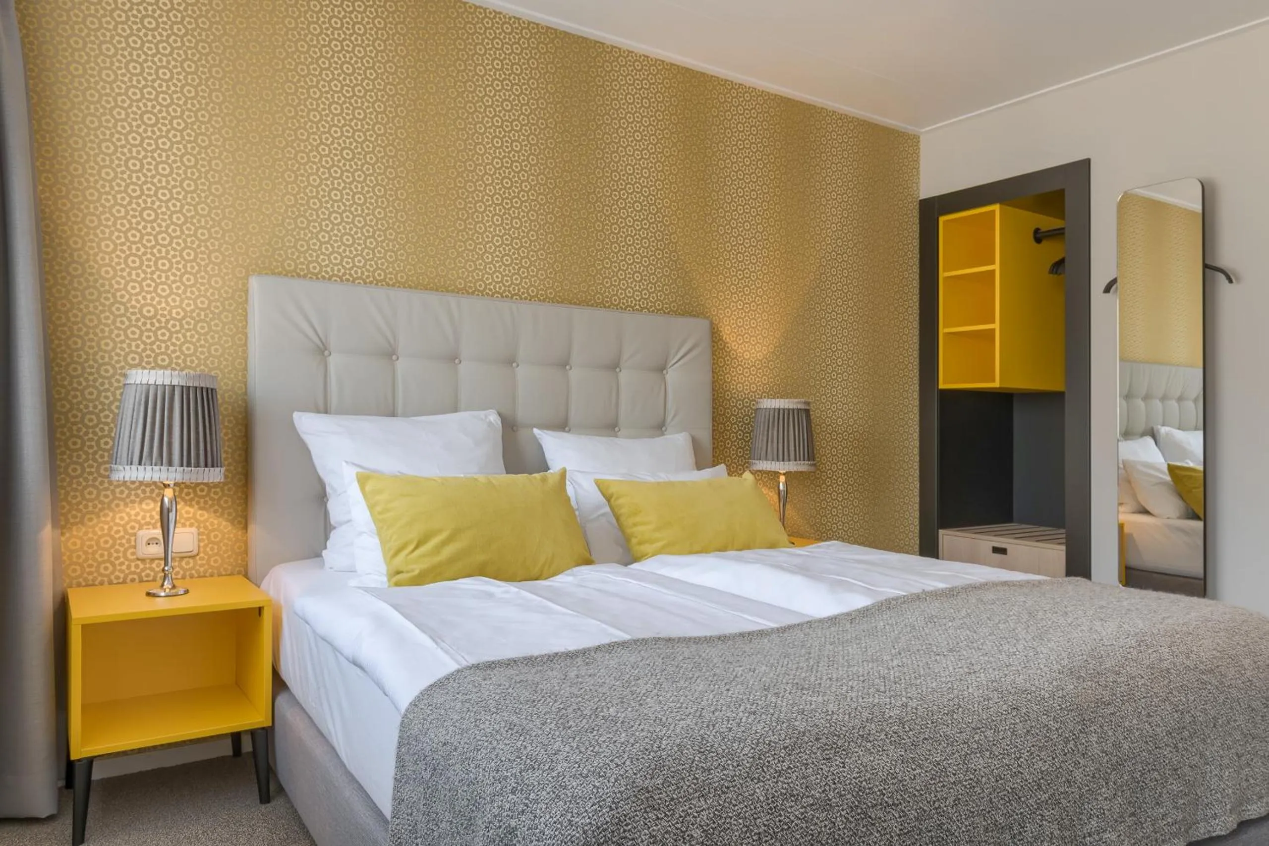 Bed in Hotel Op Diek