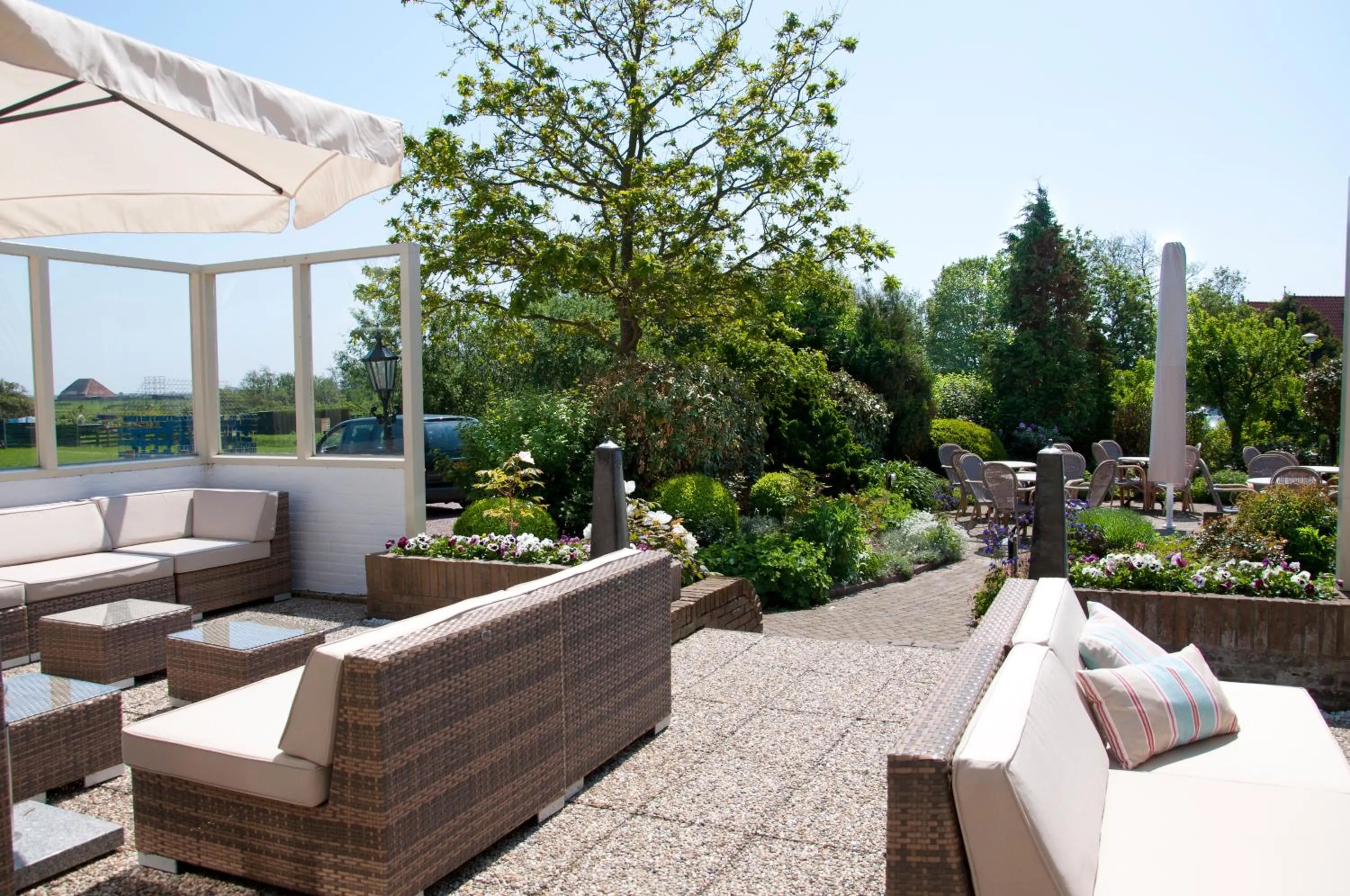 Balcony/Terrace in Hotel Op Diek