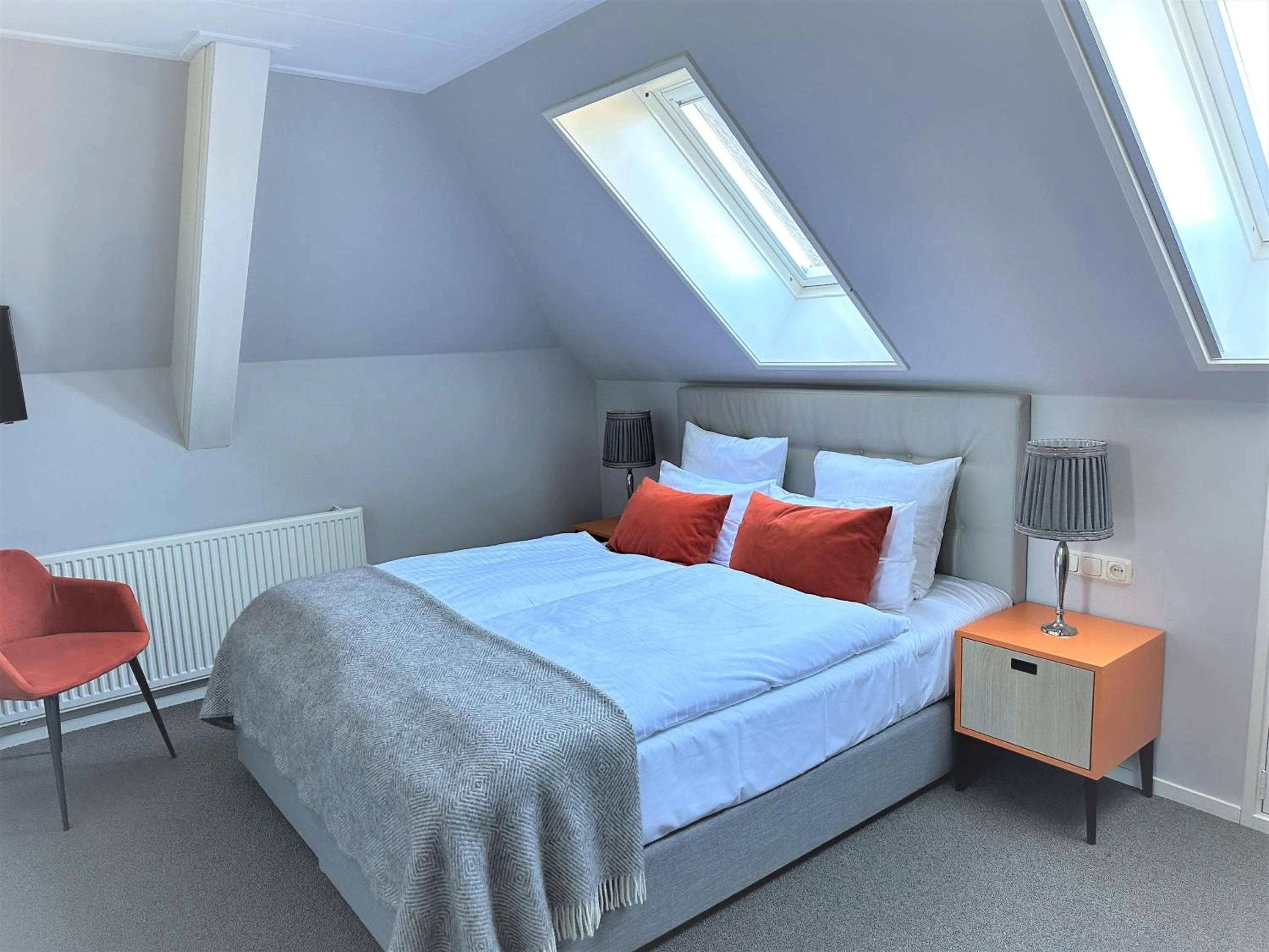 Bed in Hotel Op Diek