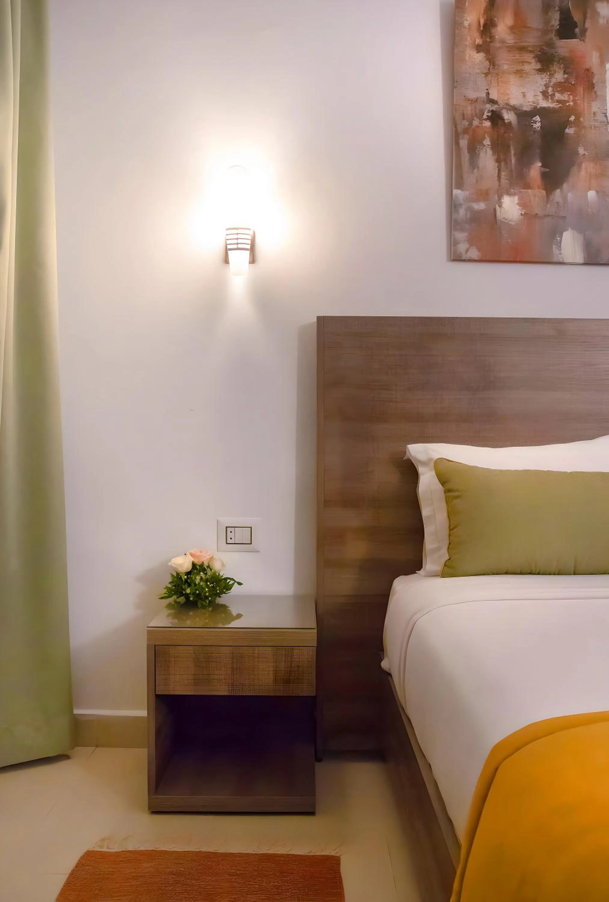 Bed in El Oumara Hotel