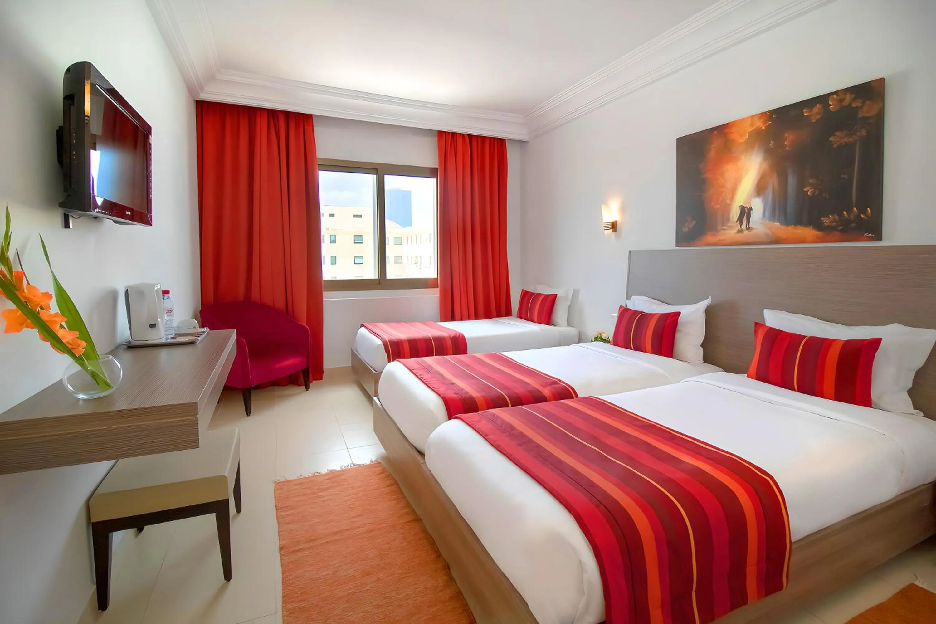 Bed in El Oumara Hotel