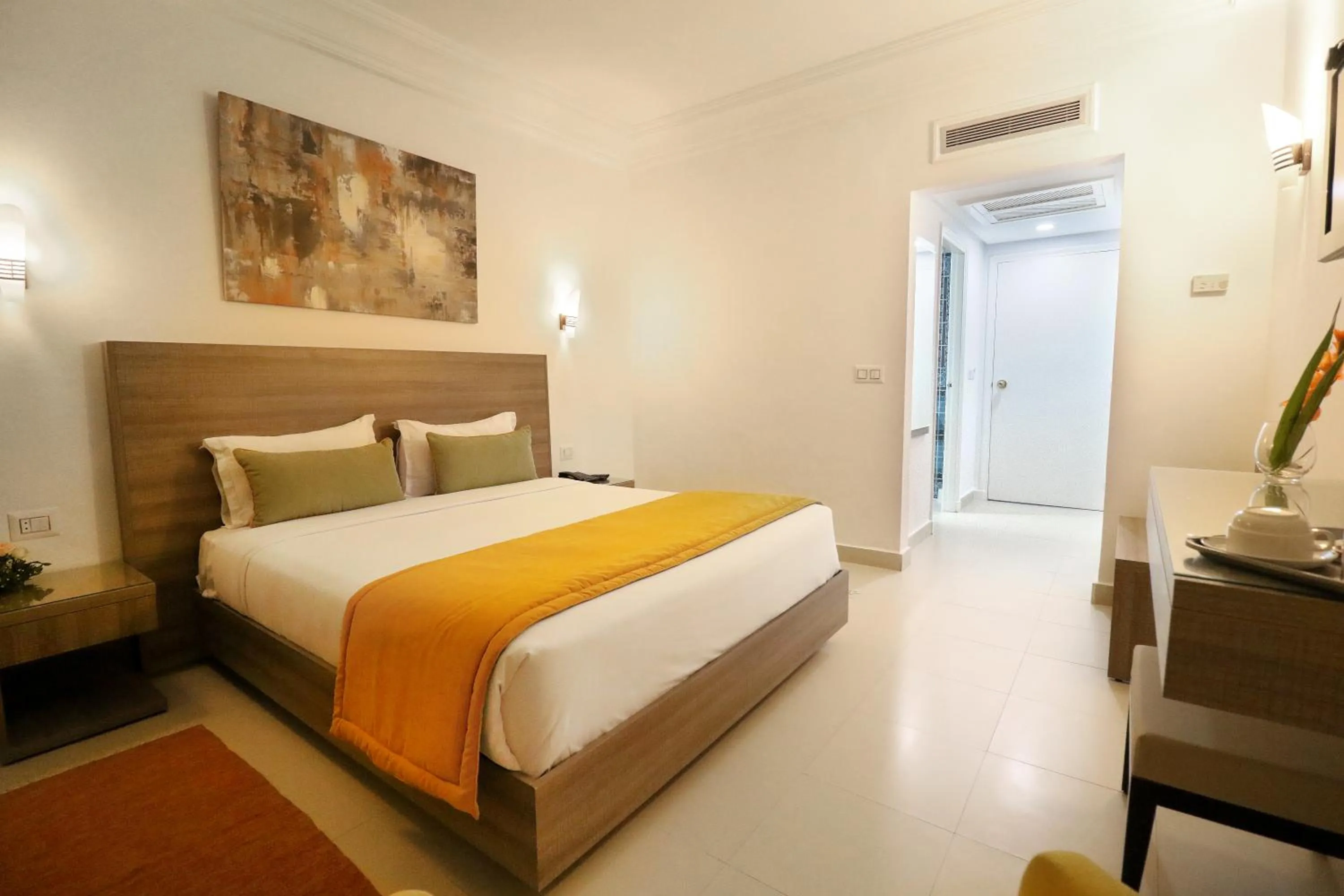 Bed in El Oumara Hotel