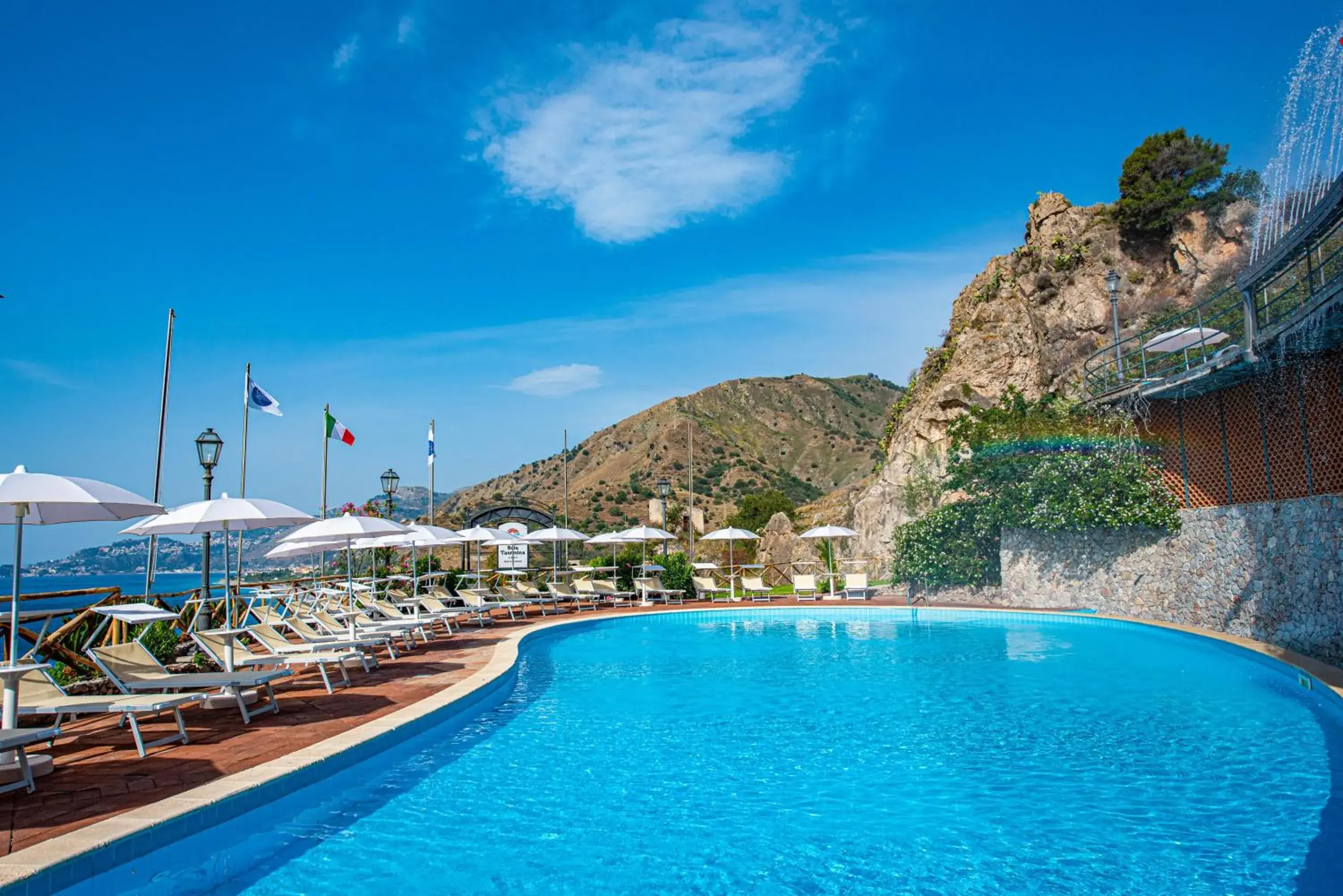 Swimming pool in Baia Taormina - CDSHotels Swimming pool in Baia Taormina - CDSHotels