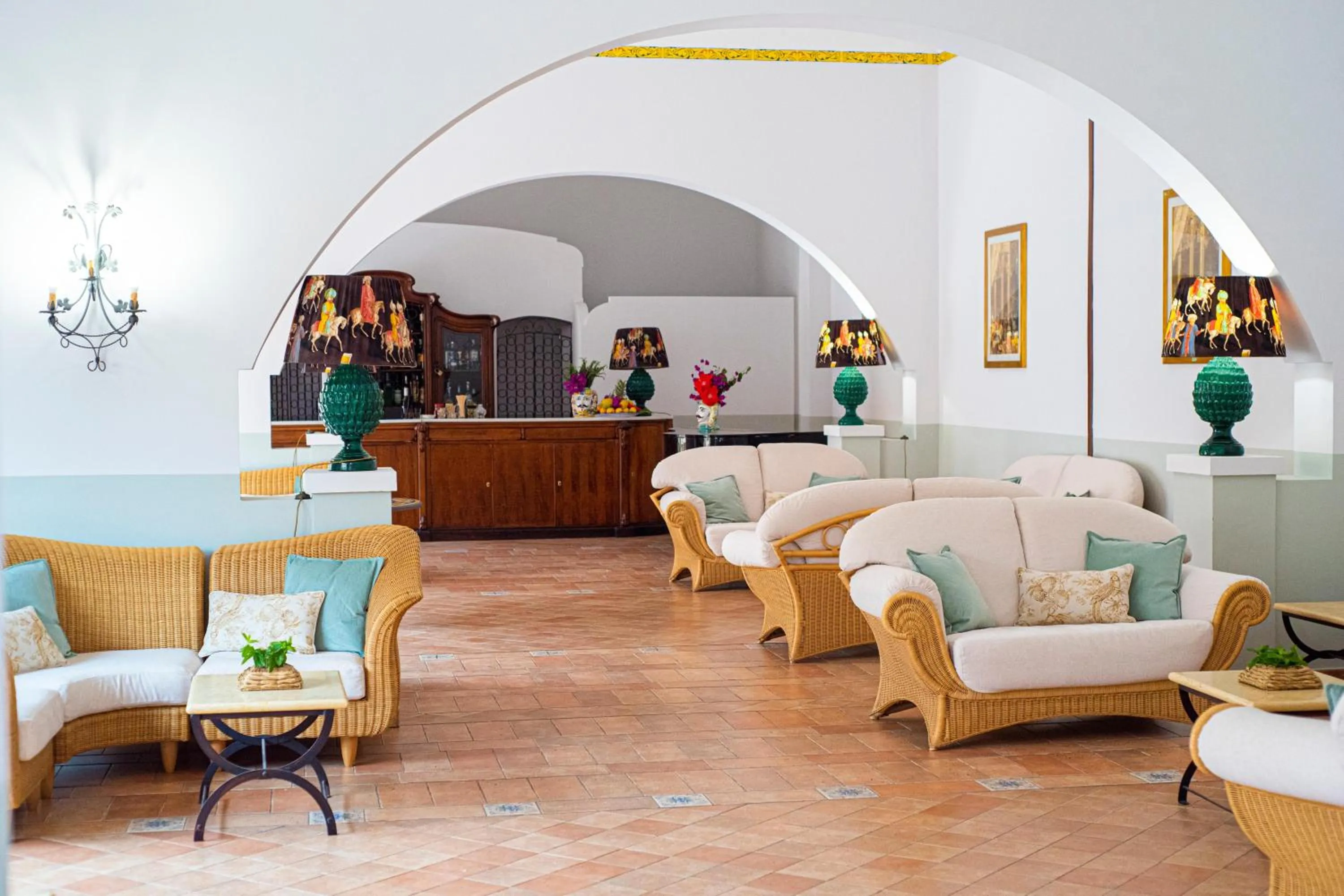 Lobby or reception in Baia Taormina - CDSHotels