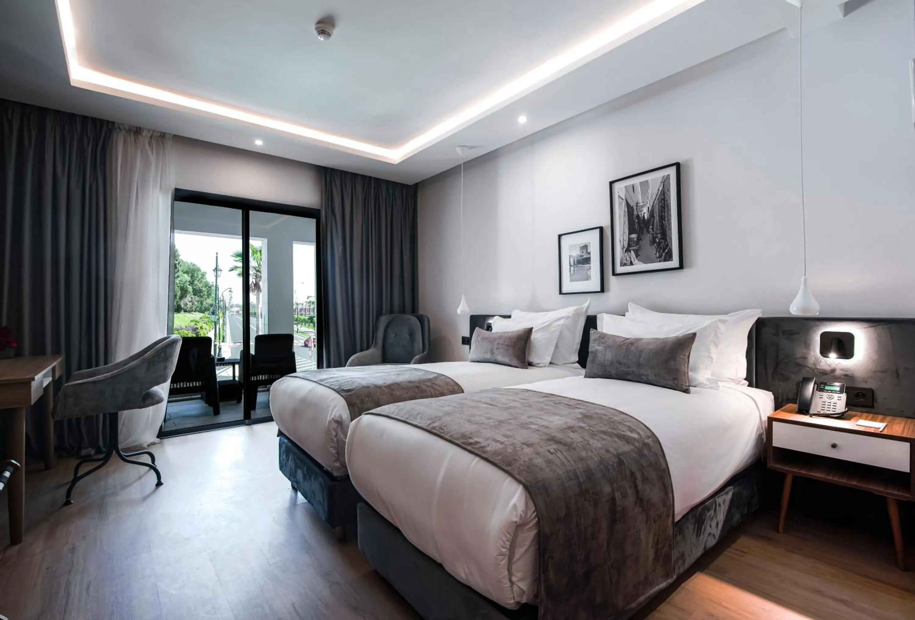 Bed in Dominium Palace