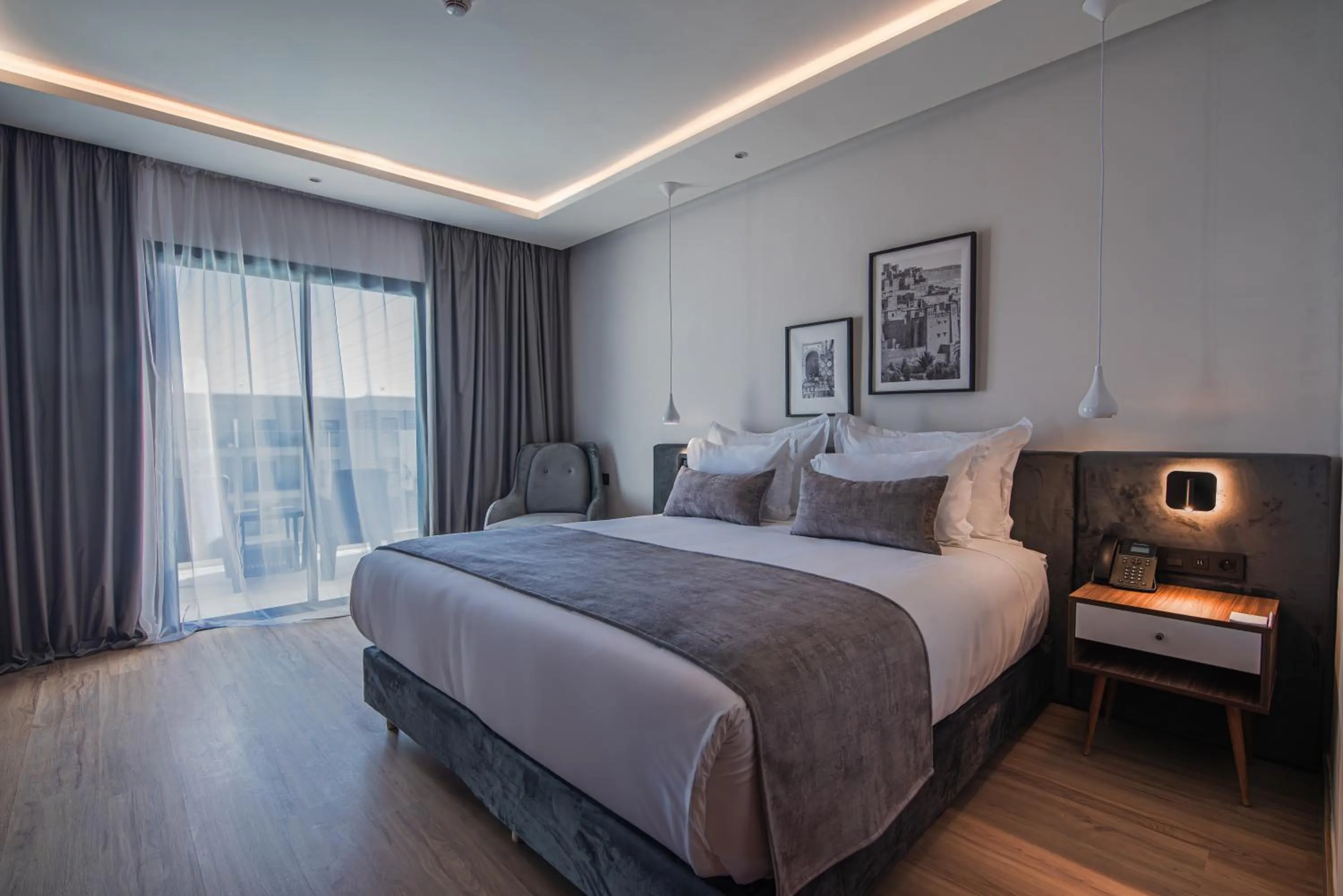 Bed in Dominium Palace