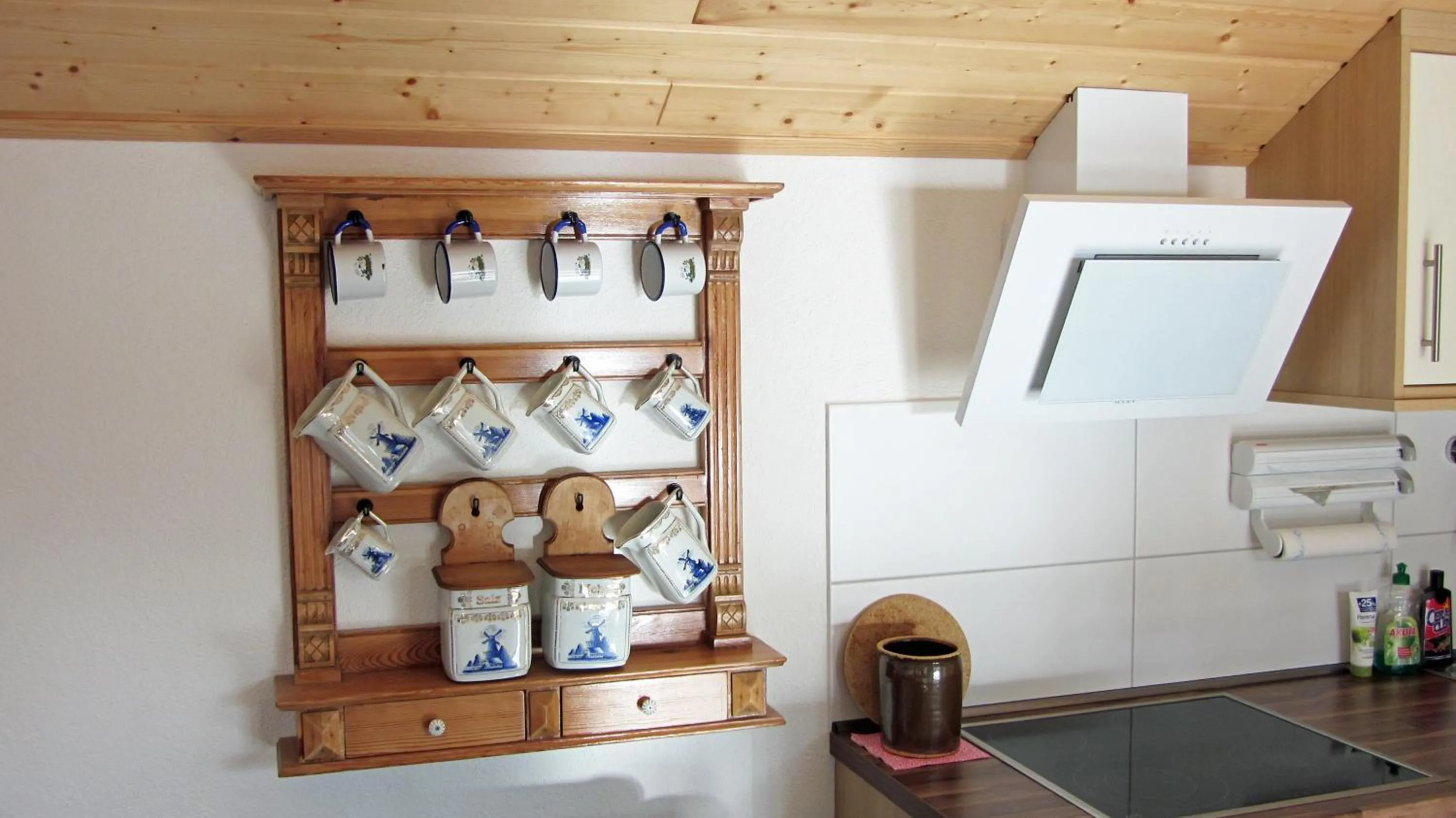 Coffee/tea facilities in Ferienhaus Manoury am Klosterbrunnen