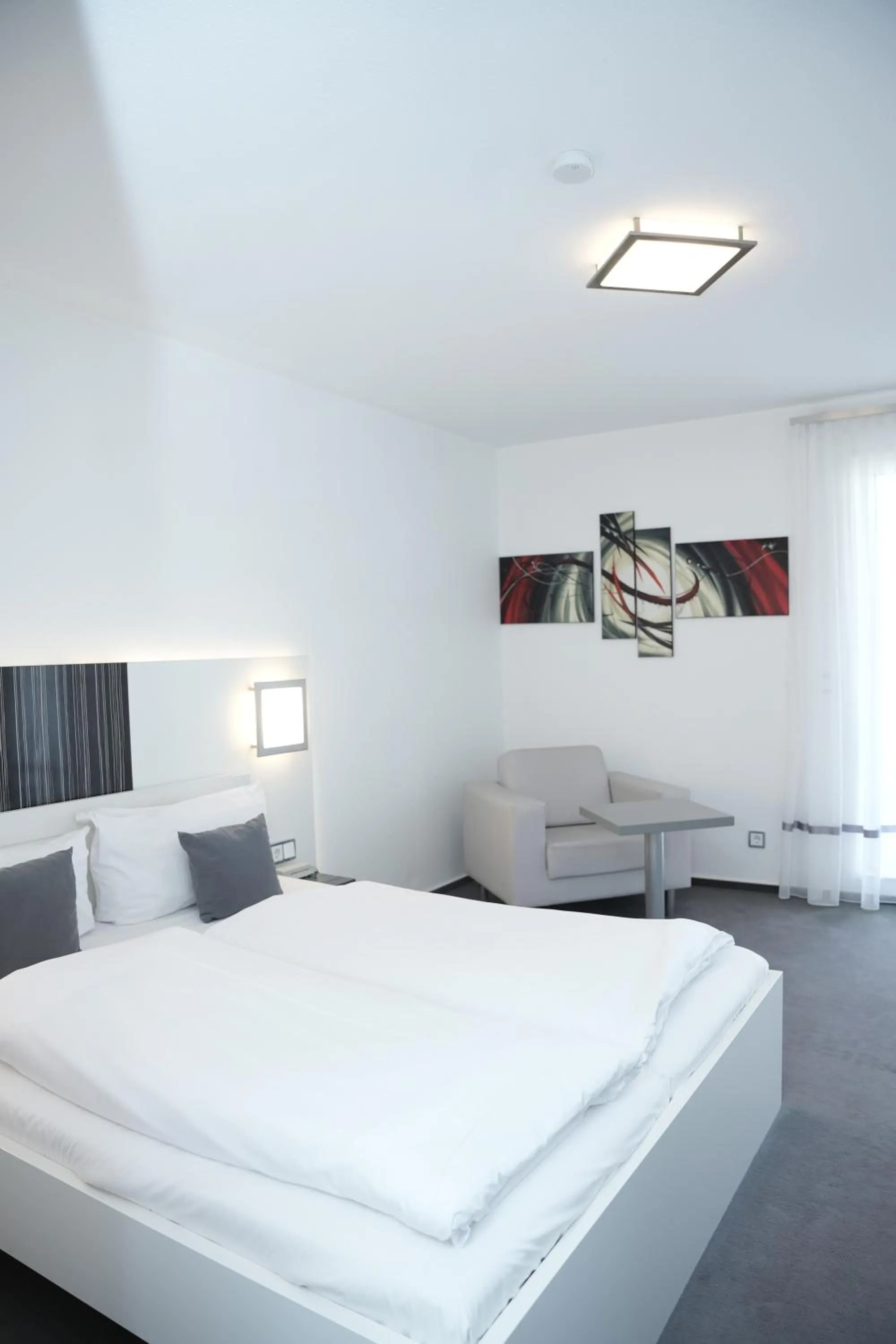 Bed in Weber Hotel Mannheim