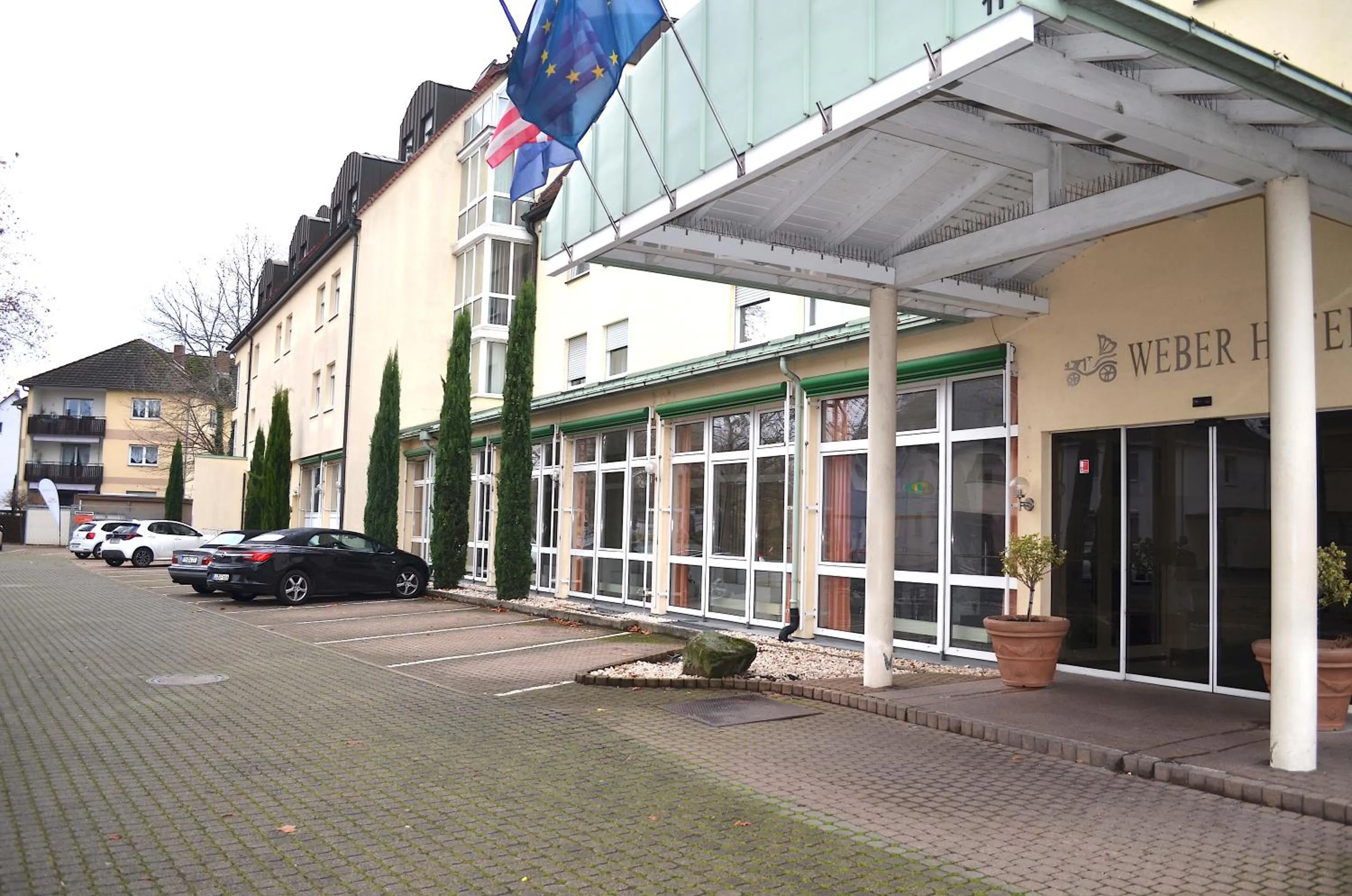 Property building in Weber Hotel Mannheim