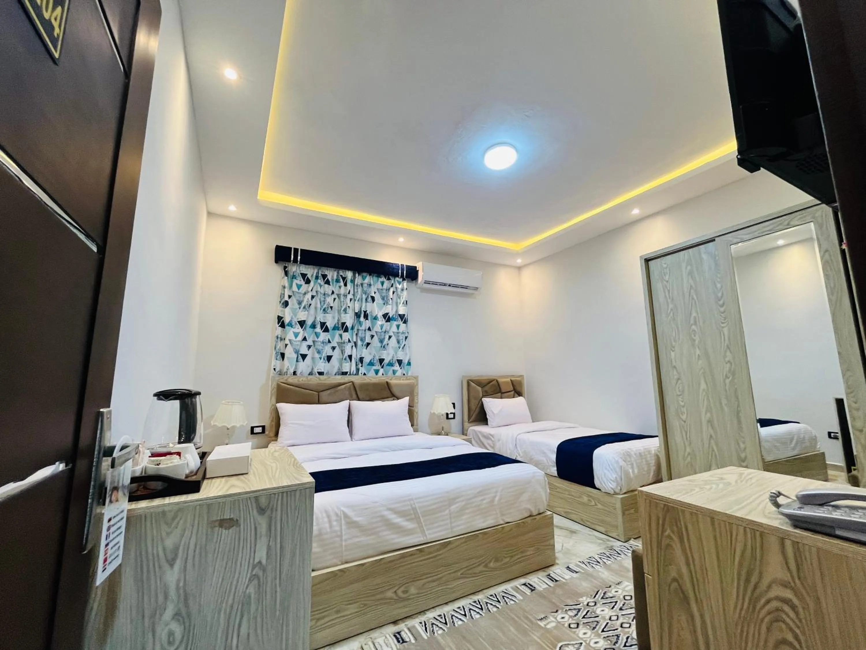 Bed in Capital Of Pyramids Hotel