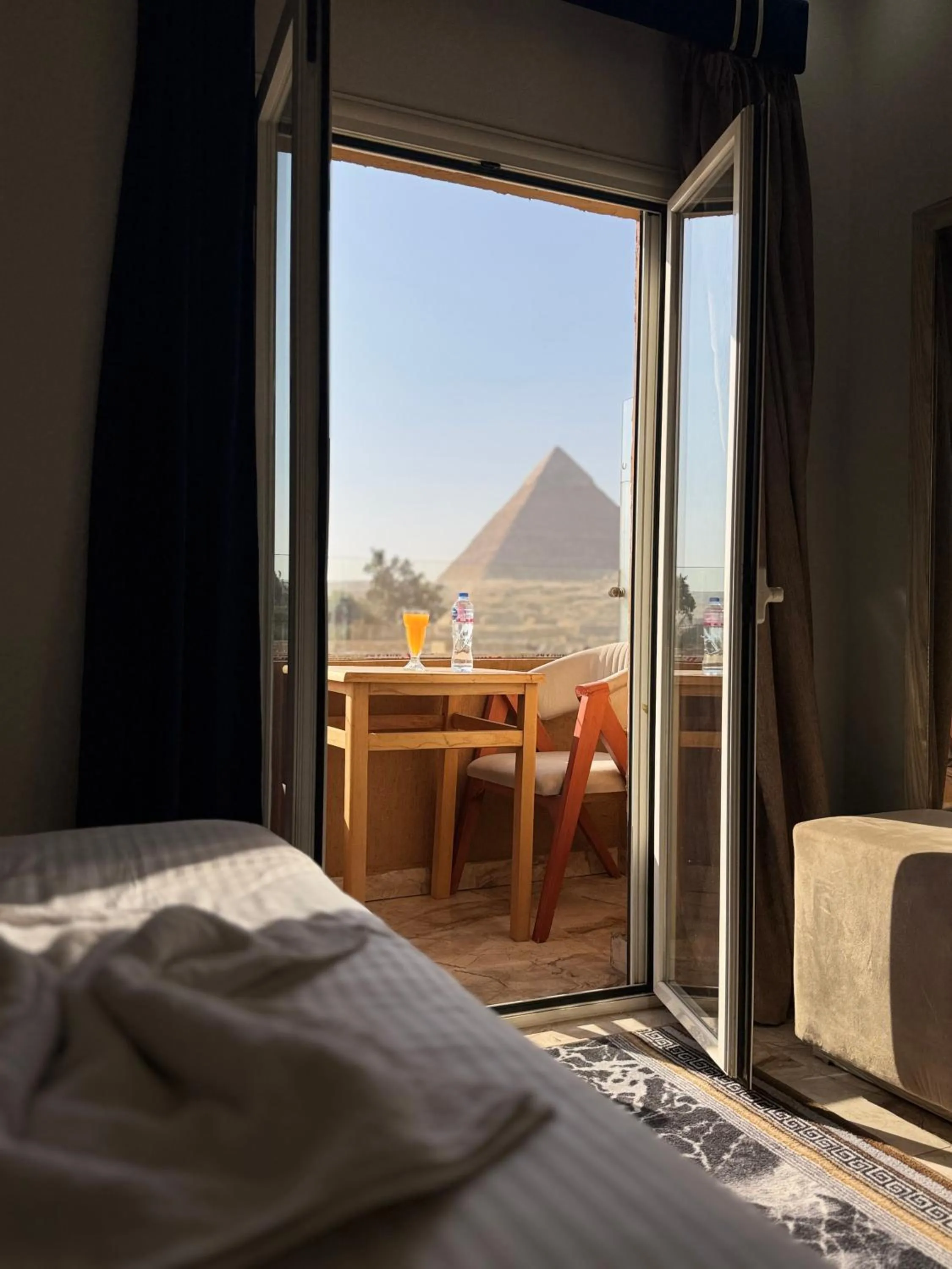 Bed in Capital Of Pyramids Hotel