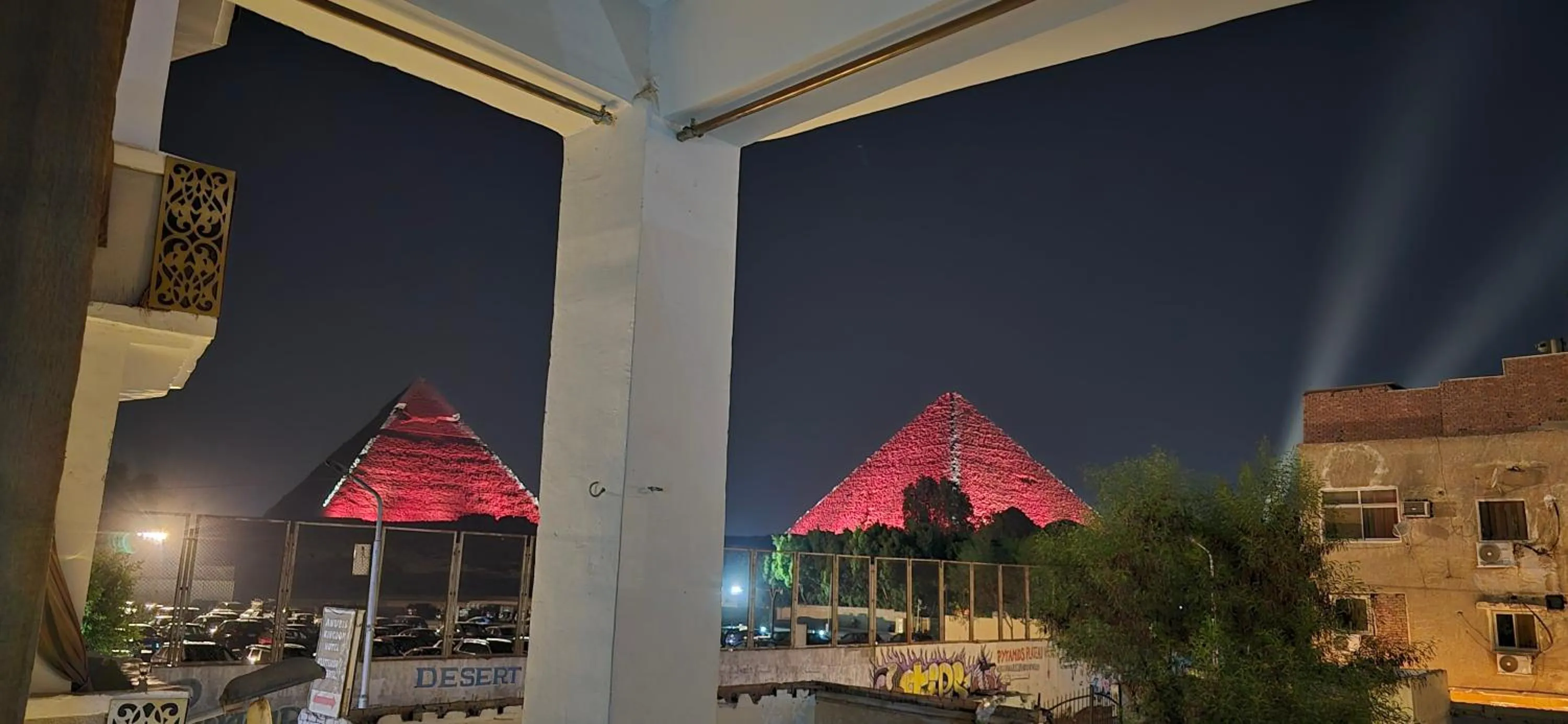 Night in Capital Of Pyramids Hotel