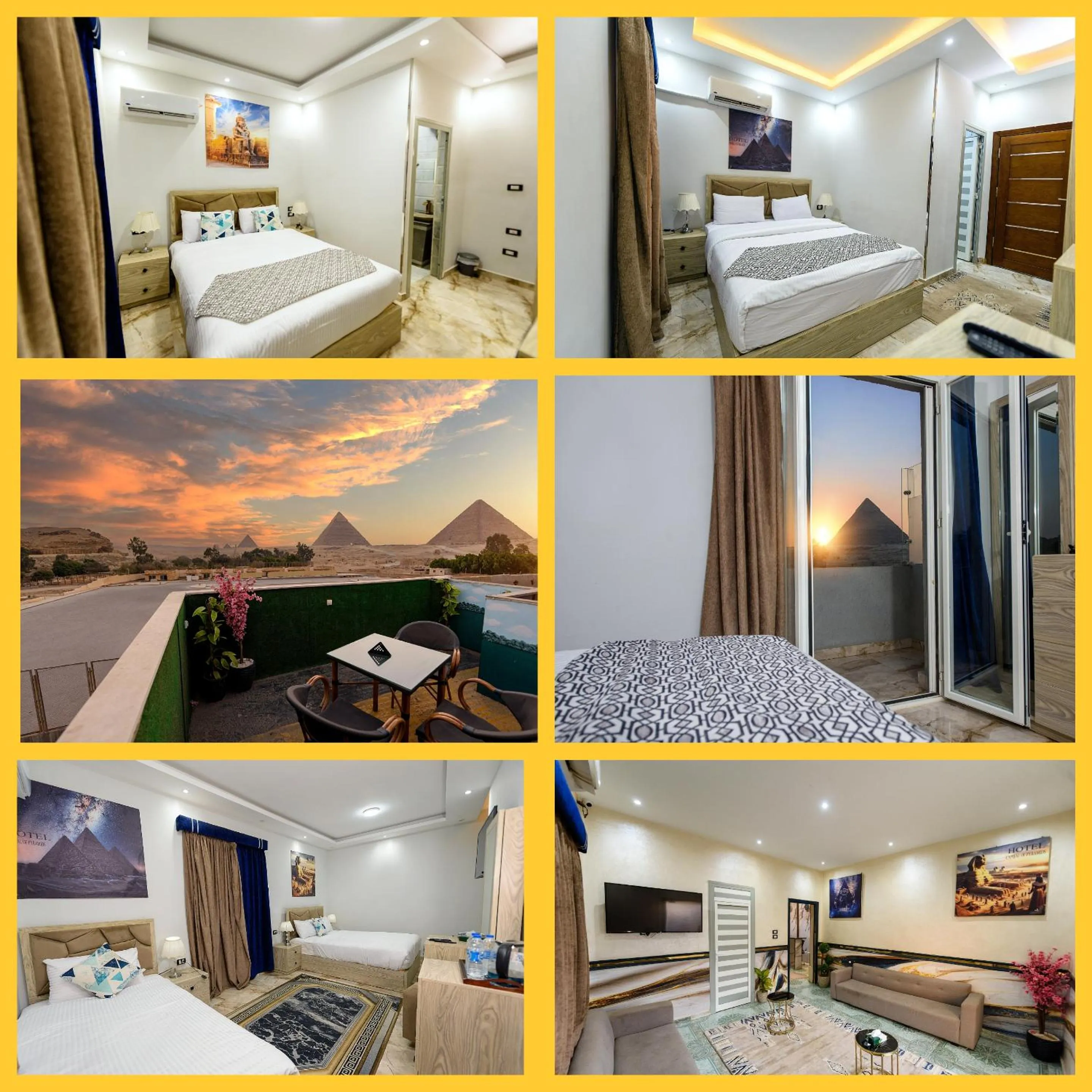 Property building, Bed in Capital Of Pyramids Hotel