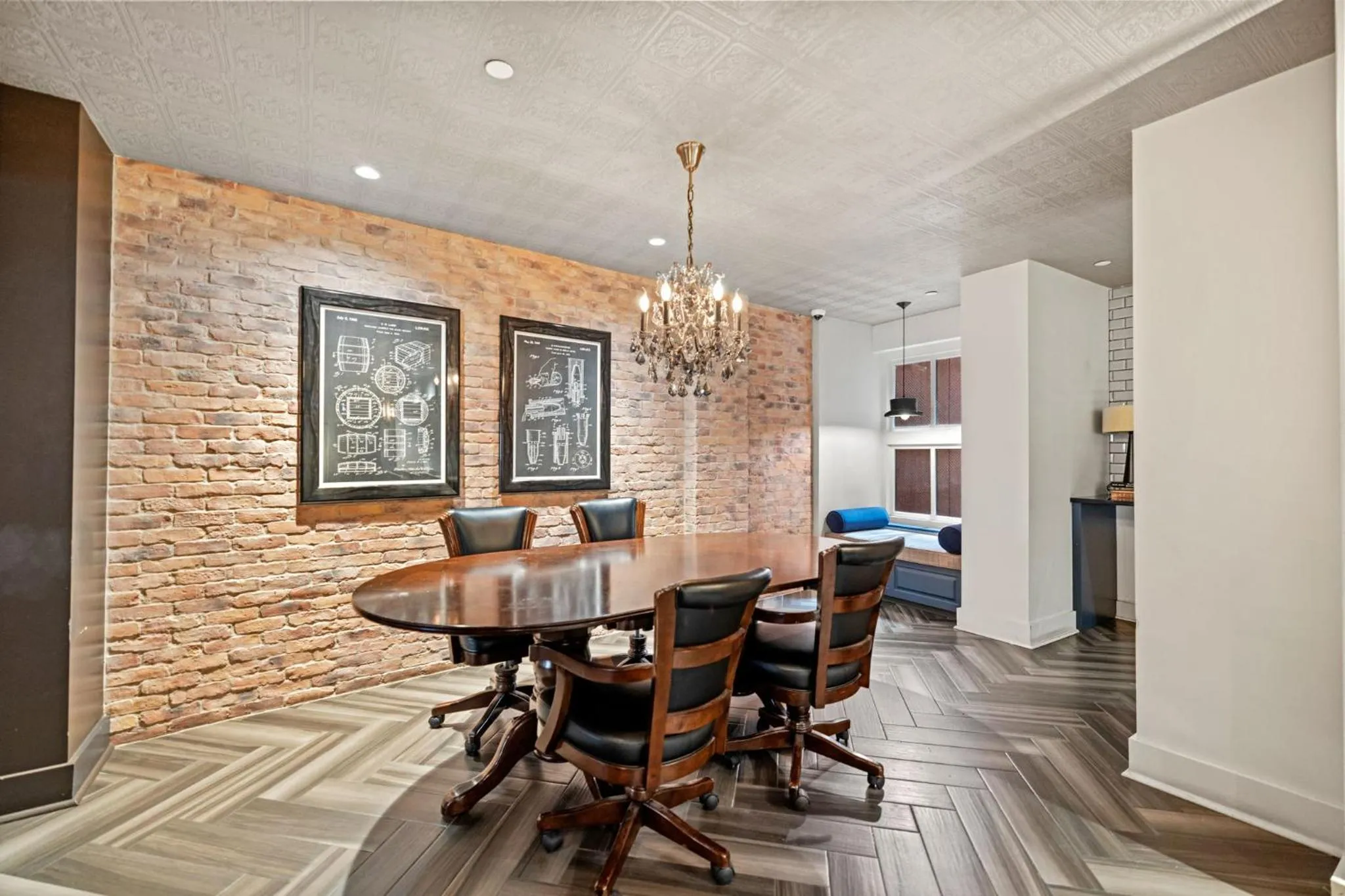 Communal lounge/ TV room in The Maverick, powered by Placemakr - River Walk