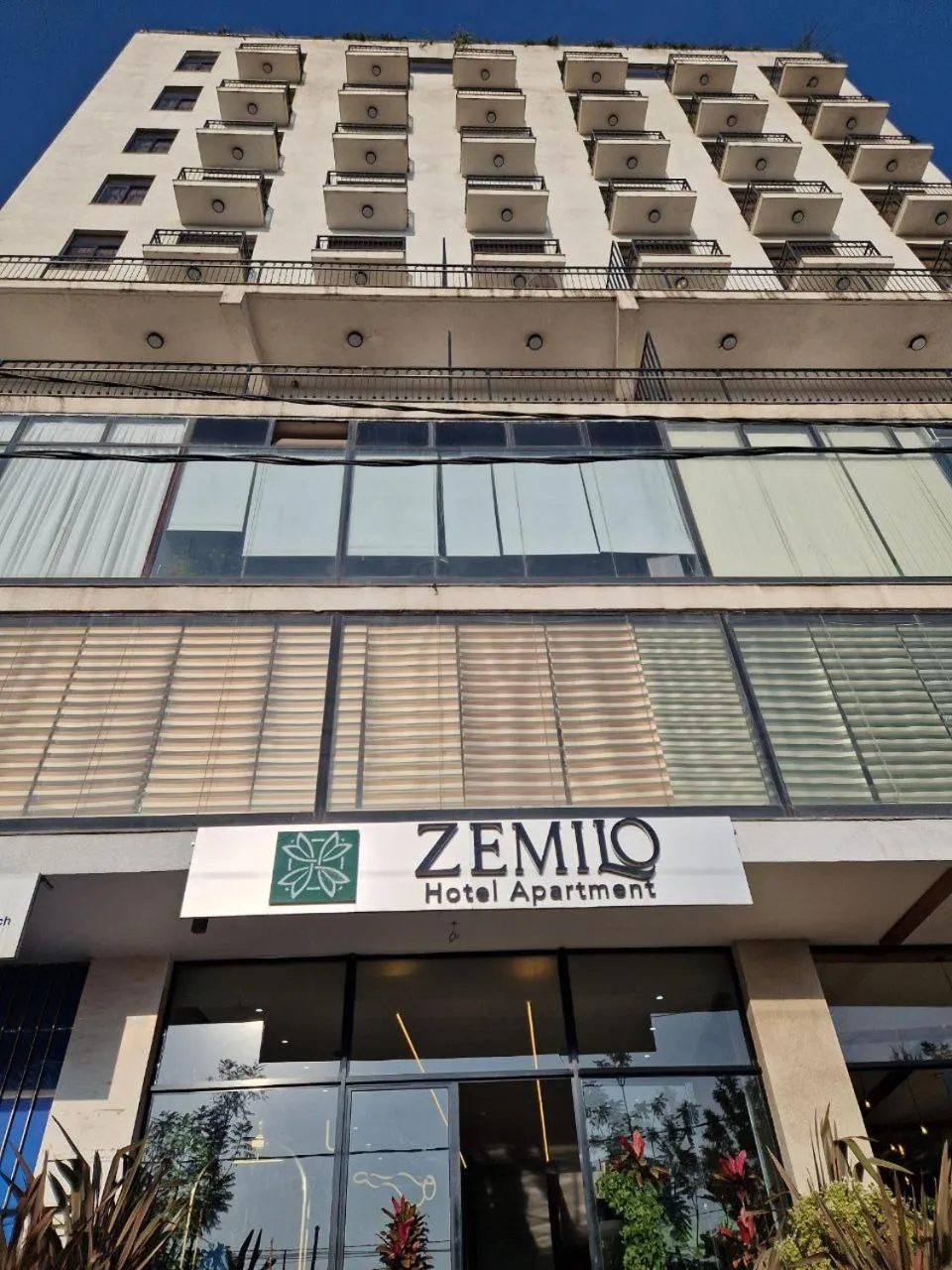 Property building in Zemilo Hotel Apartment