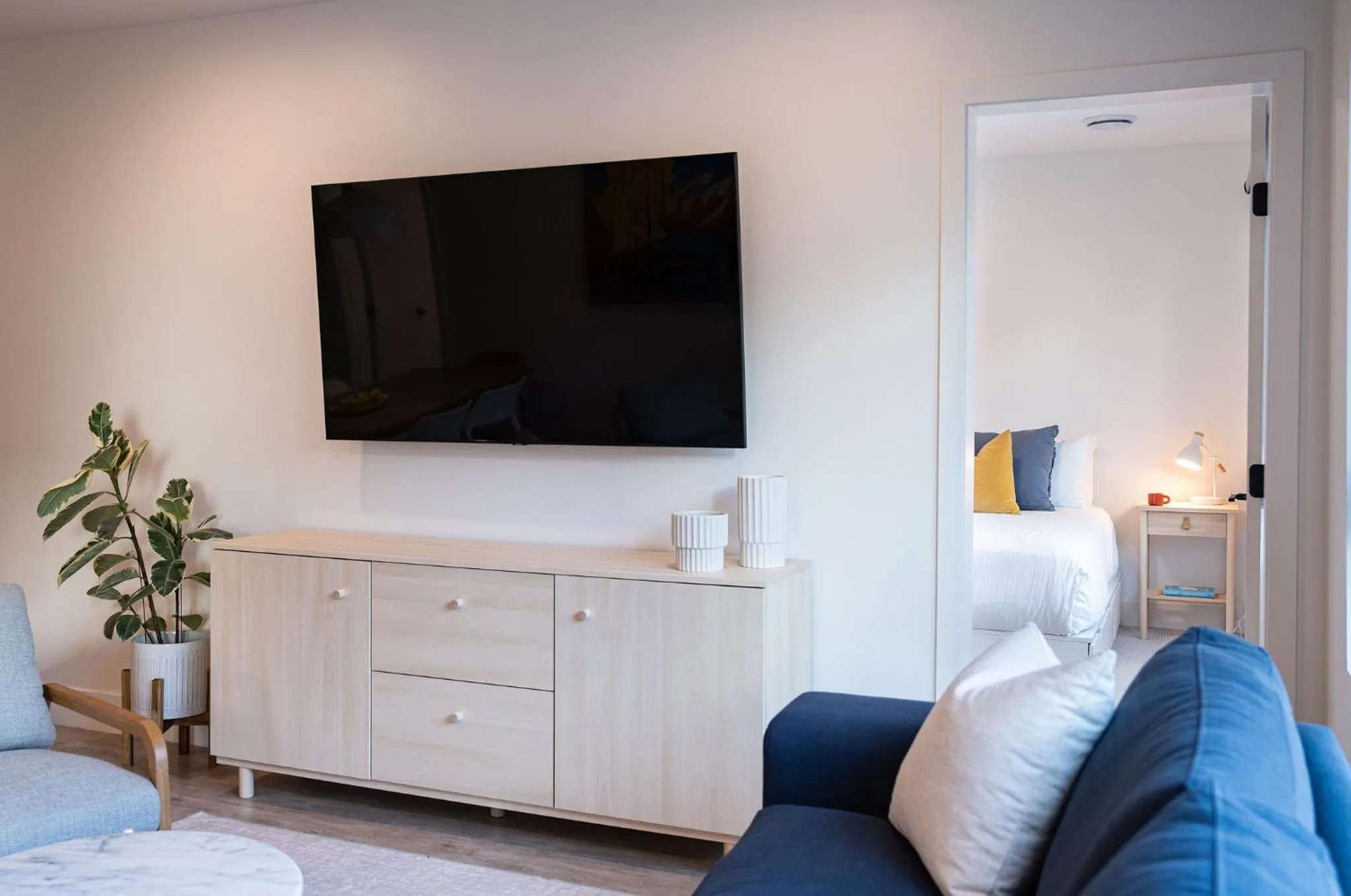 Bed in Hygge Haus by Revelstoke Vacations