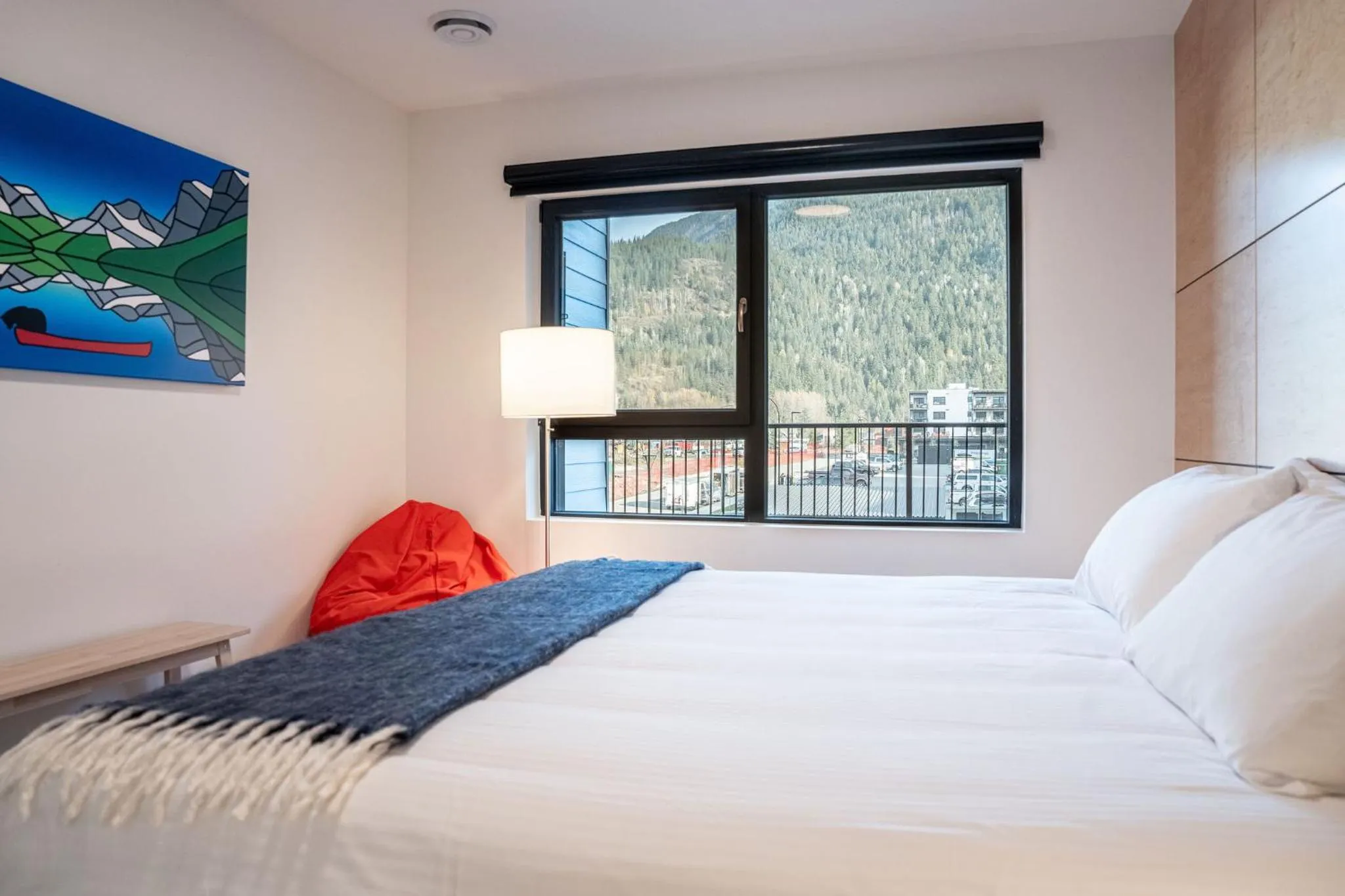 Bed in Hygge Haus by Revelstoke Vacations