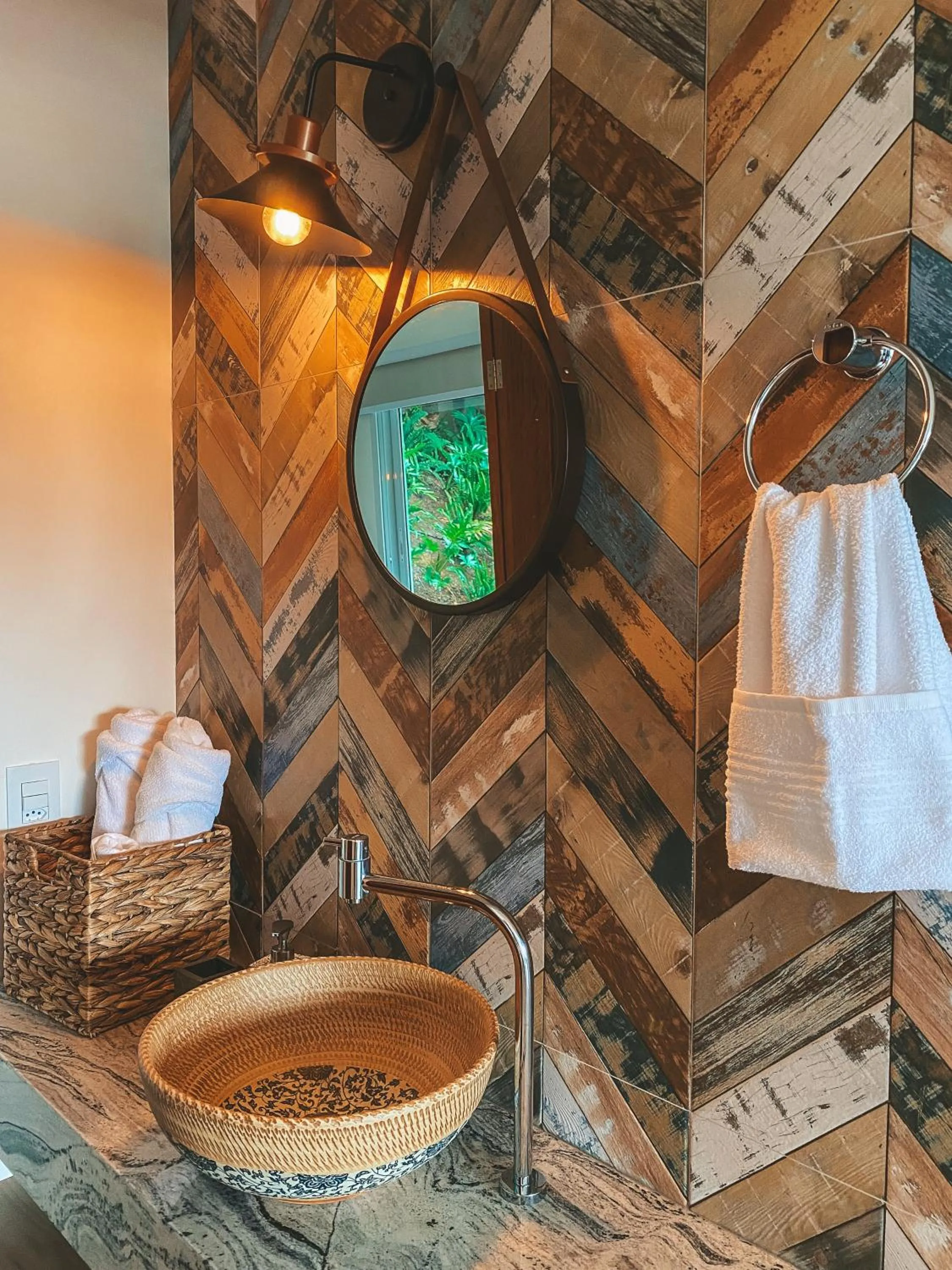 Bathroom in Villa Verde Bangalô - Garopaba - SC