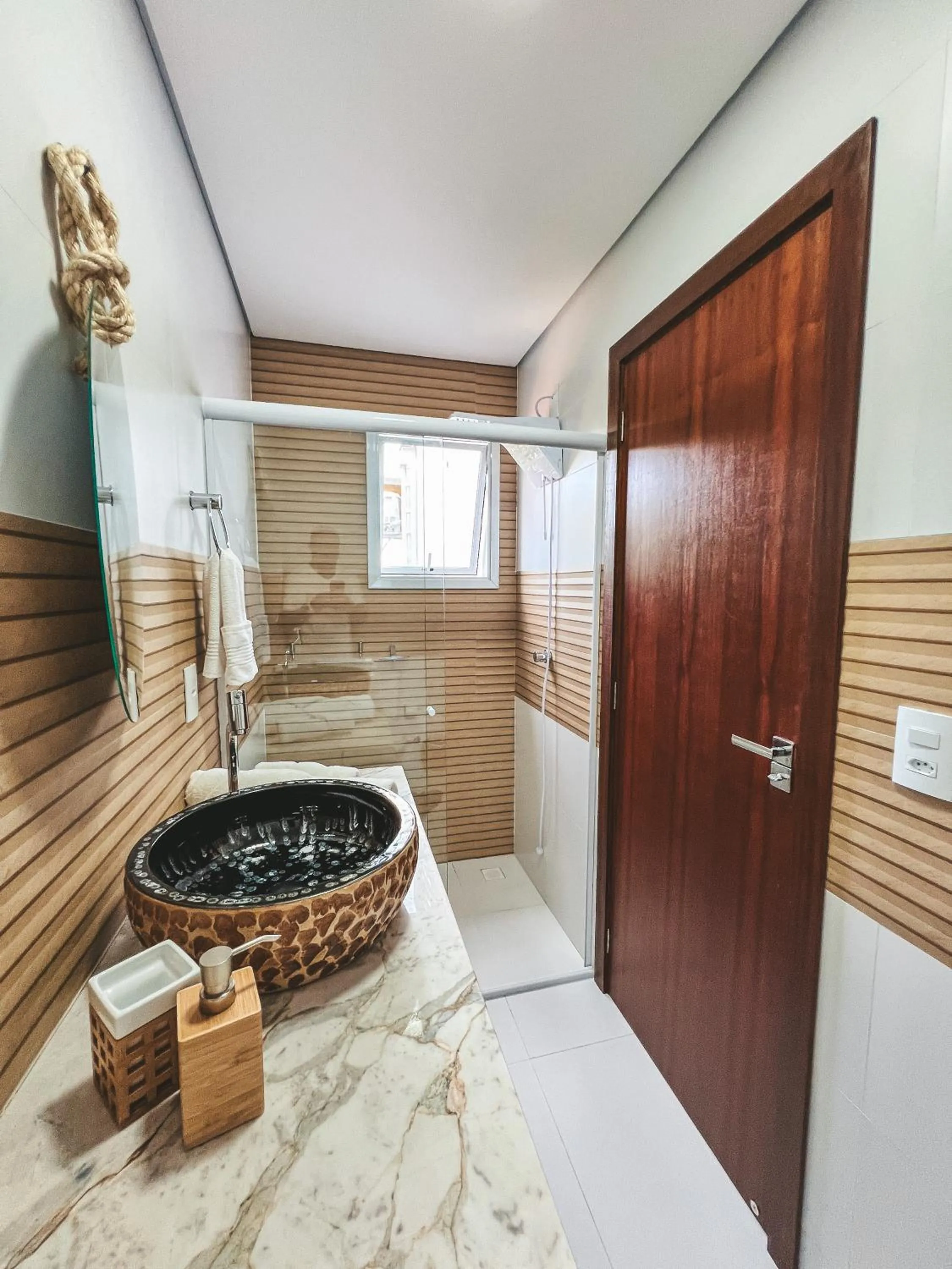 Bathroom in Villa Verde Bangalô - Garopaba - SC