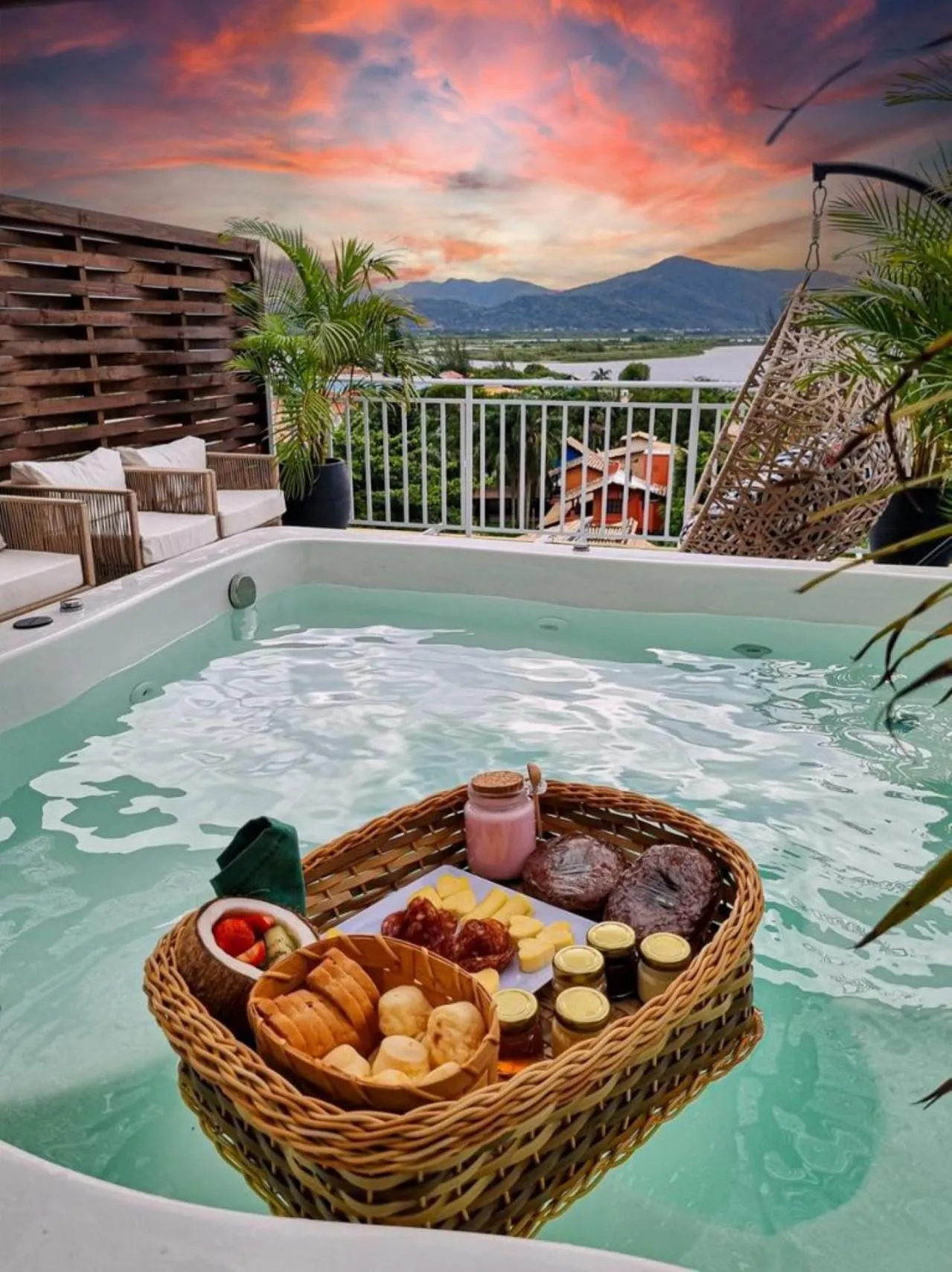 Breakfast in Villa Verde Bangalô - Garopaba - SC