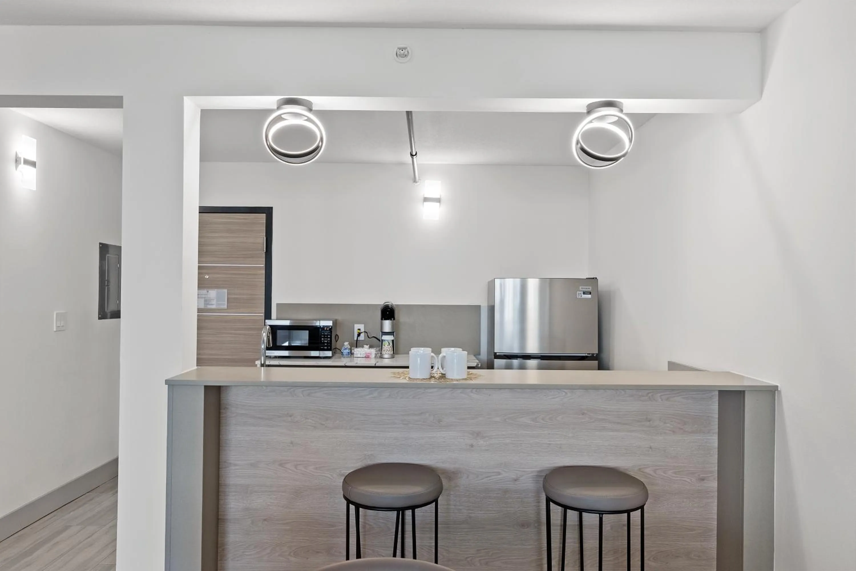 Kitchen or kitchenette in Kompose Boutique Resort @ Theme Parks