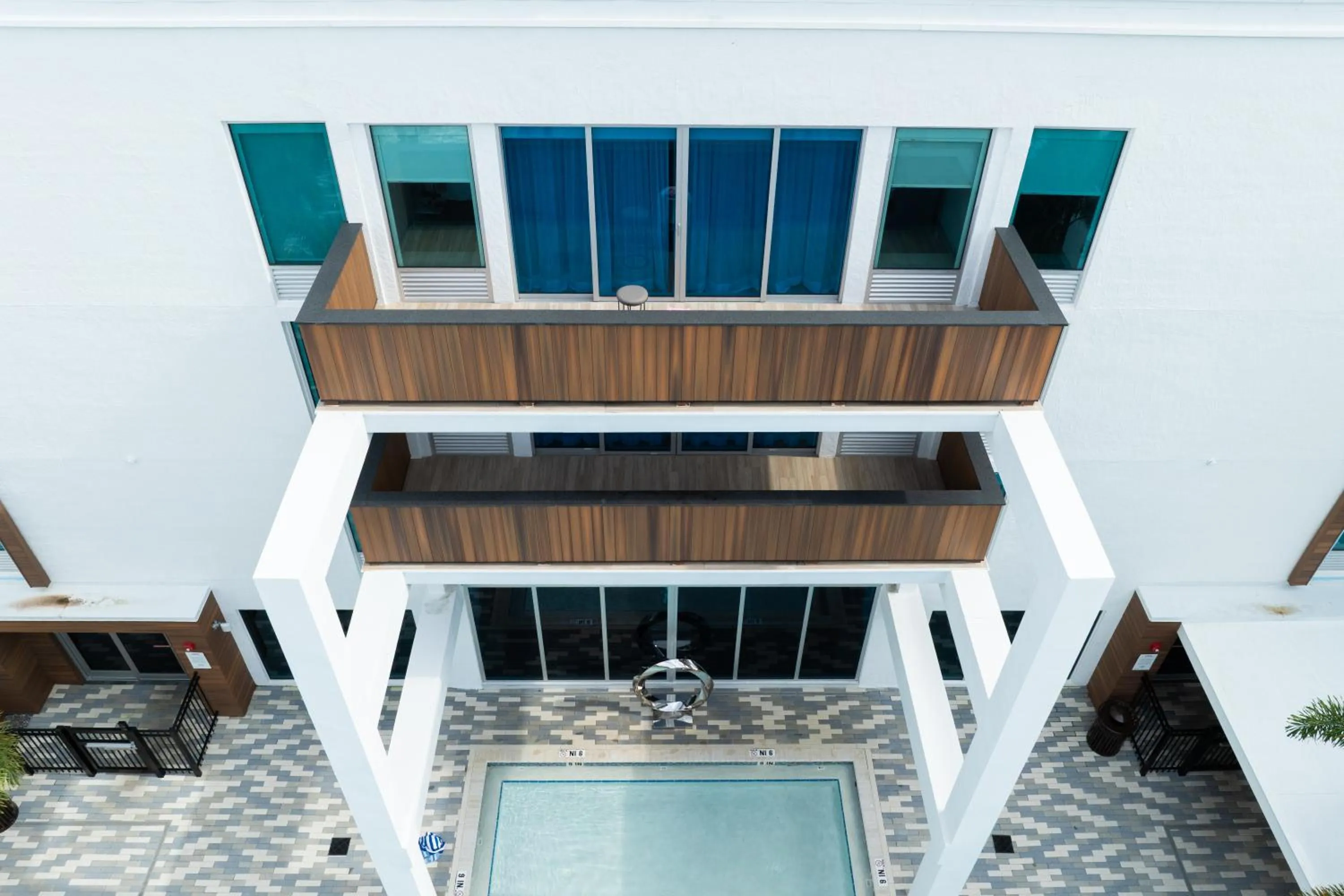 Patio in Kompose Boutique Resort @ Theme Parks