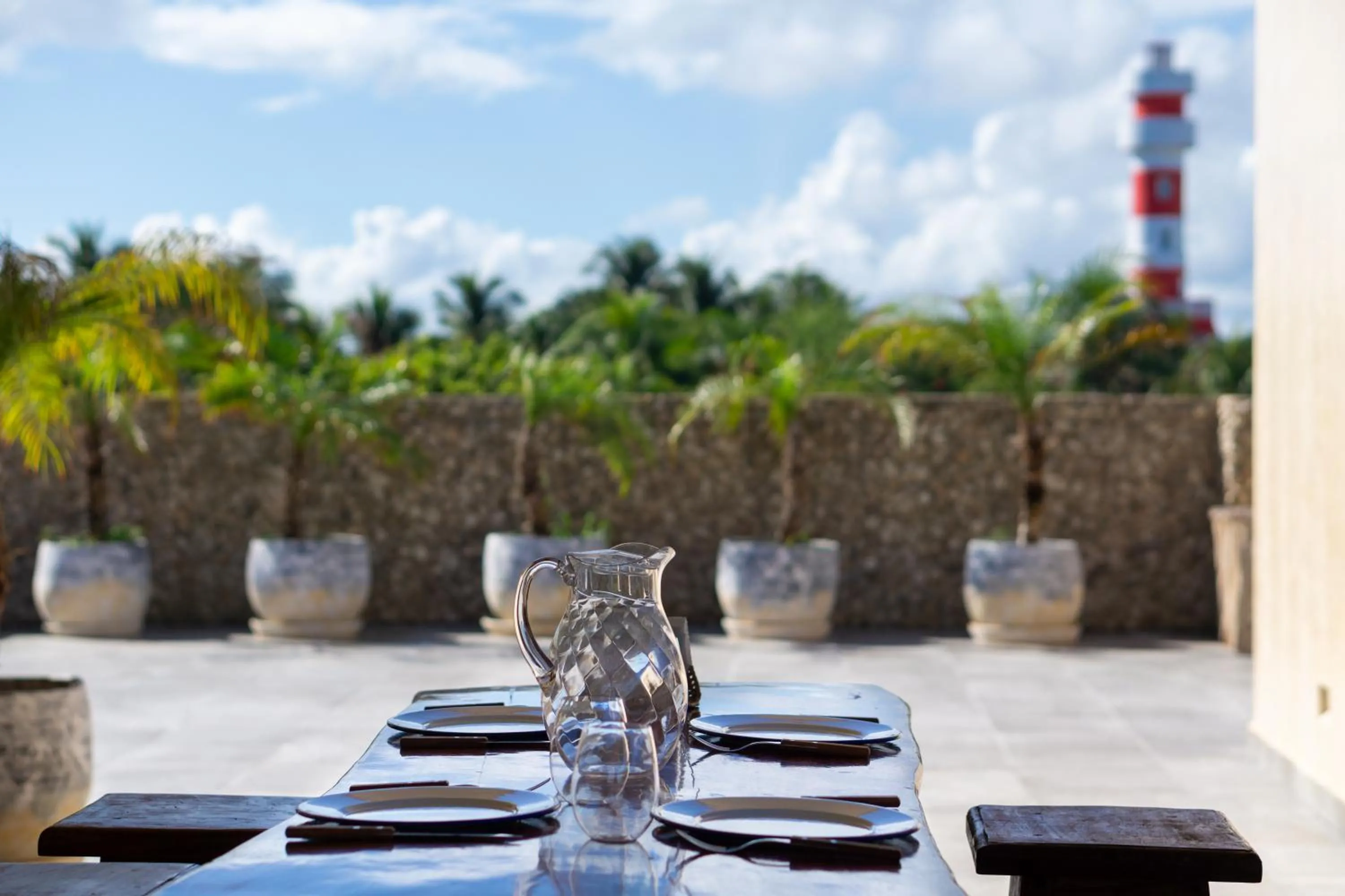 Dining area in Mero Mero Hotel