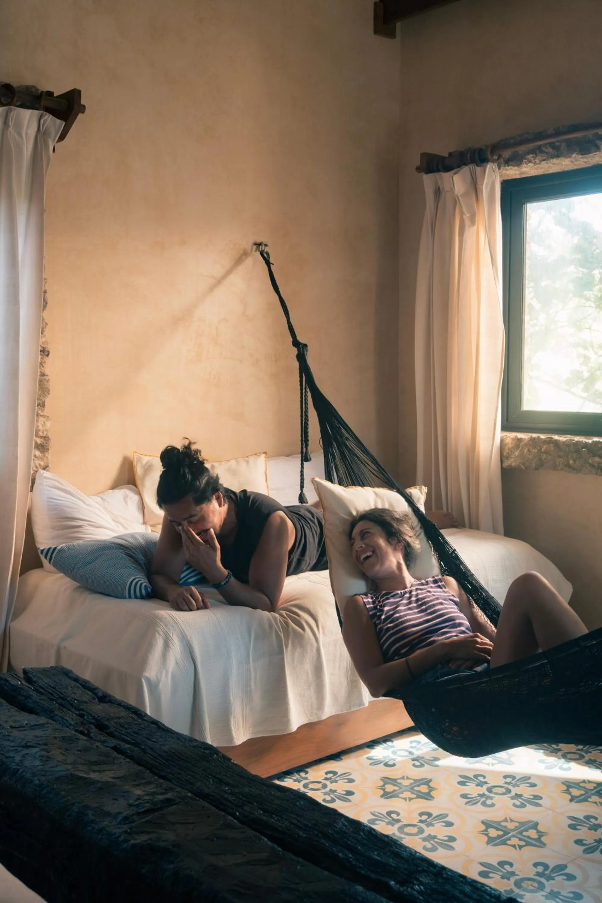 Bed in Mero Mero Hotel