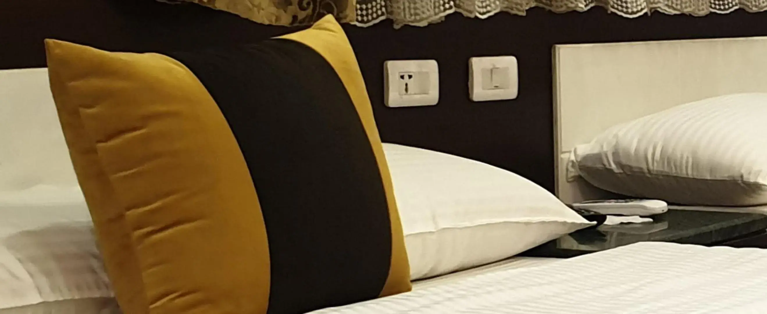 Bed in Nile Guardian Hotel Bed in Nile Guardian Hotel