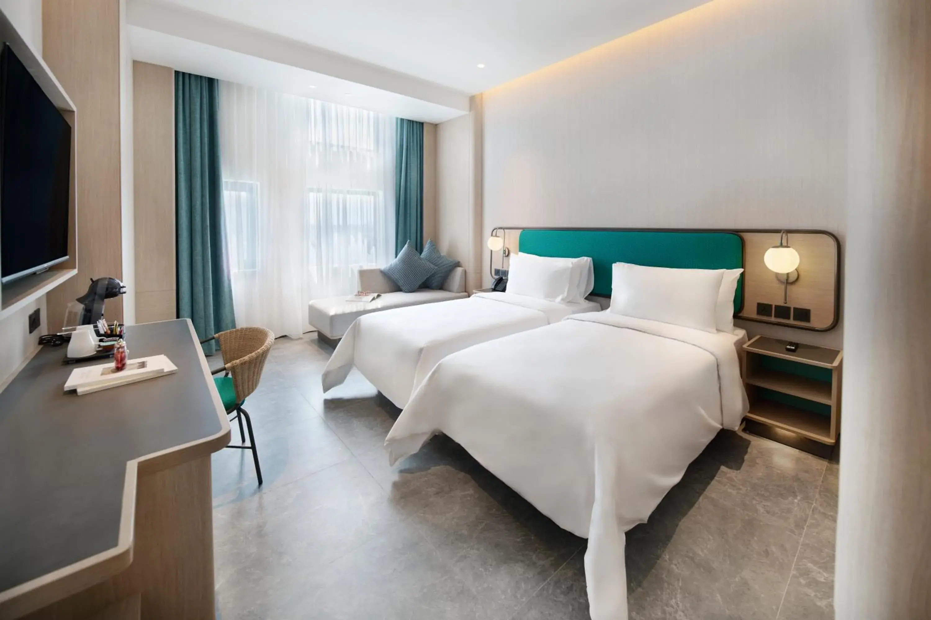 Bed in VIVERE Hotel, ARTOTEL Curated Bed in VIVERE Hotel, ARTOTEL Curated