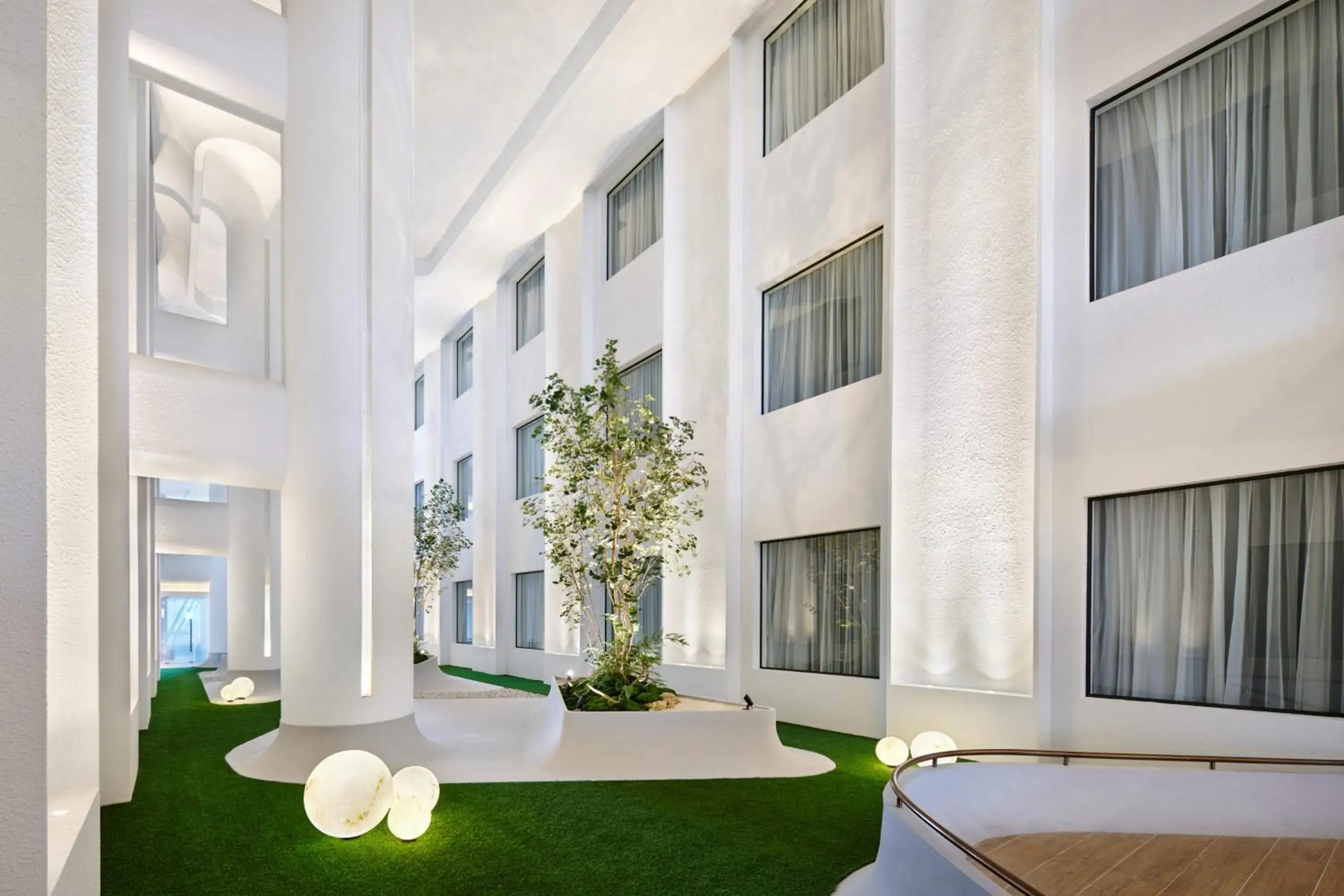 Garden view in VIVERE Hotel, ARTOTEL Curated Garden view in VIVERE Hotel, ARTOTEL Curated