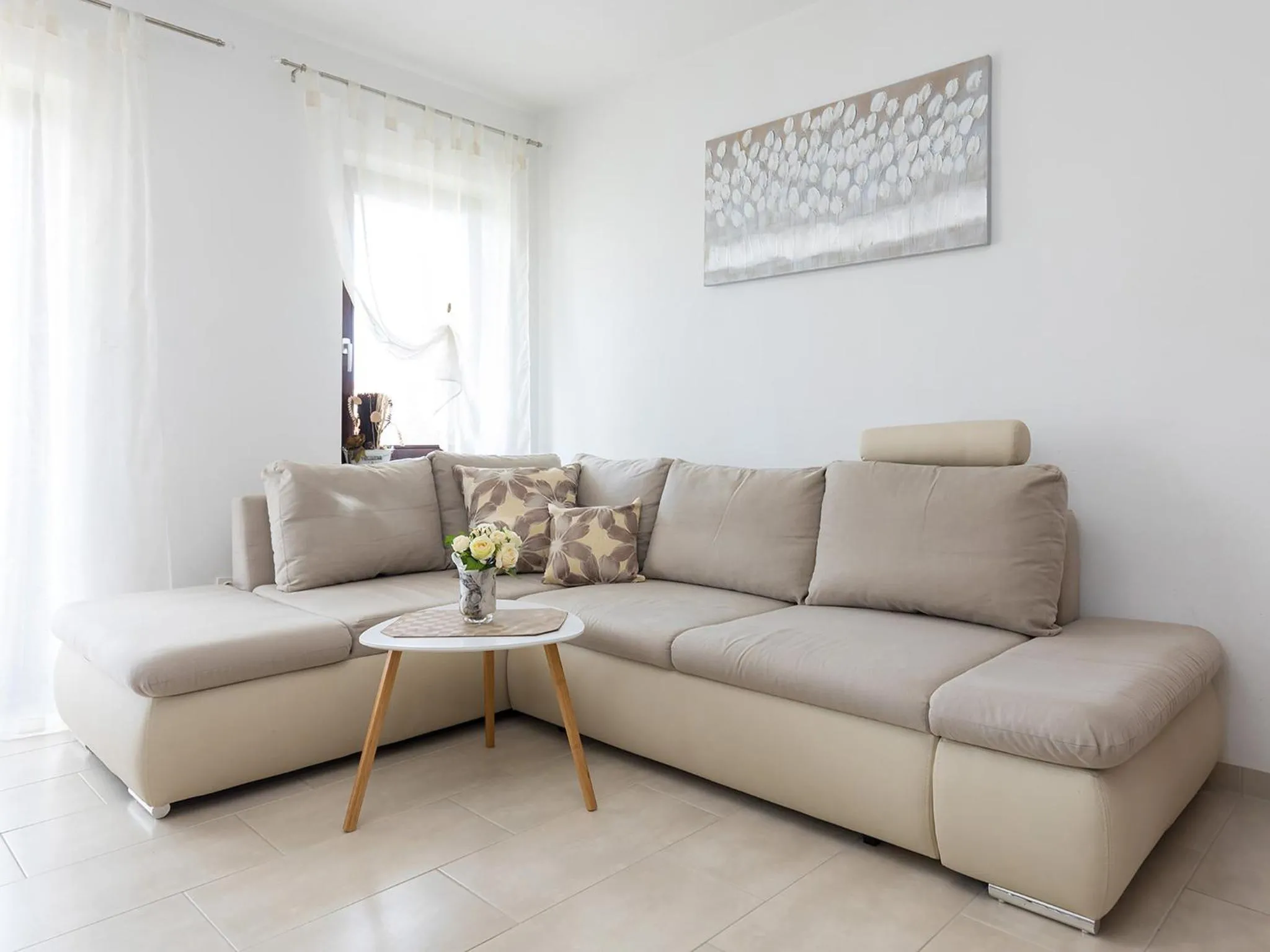 Living room in Apartments Olea