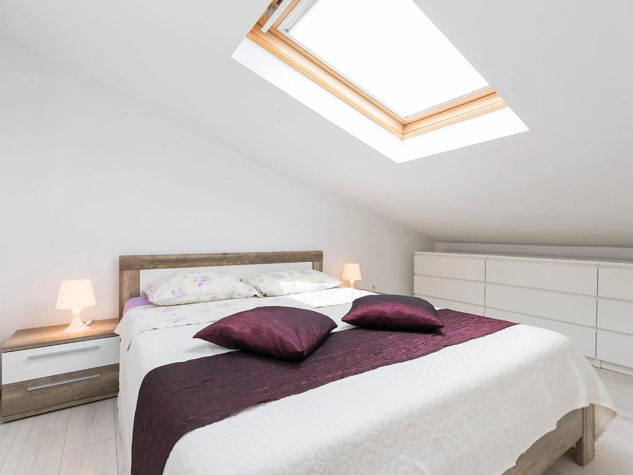 Bedroom, Bed in Apartments Olea