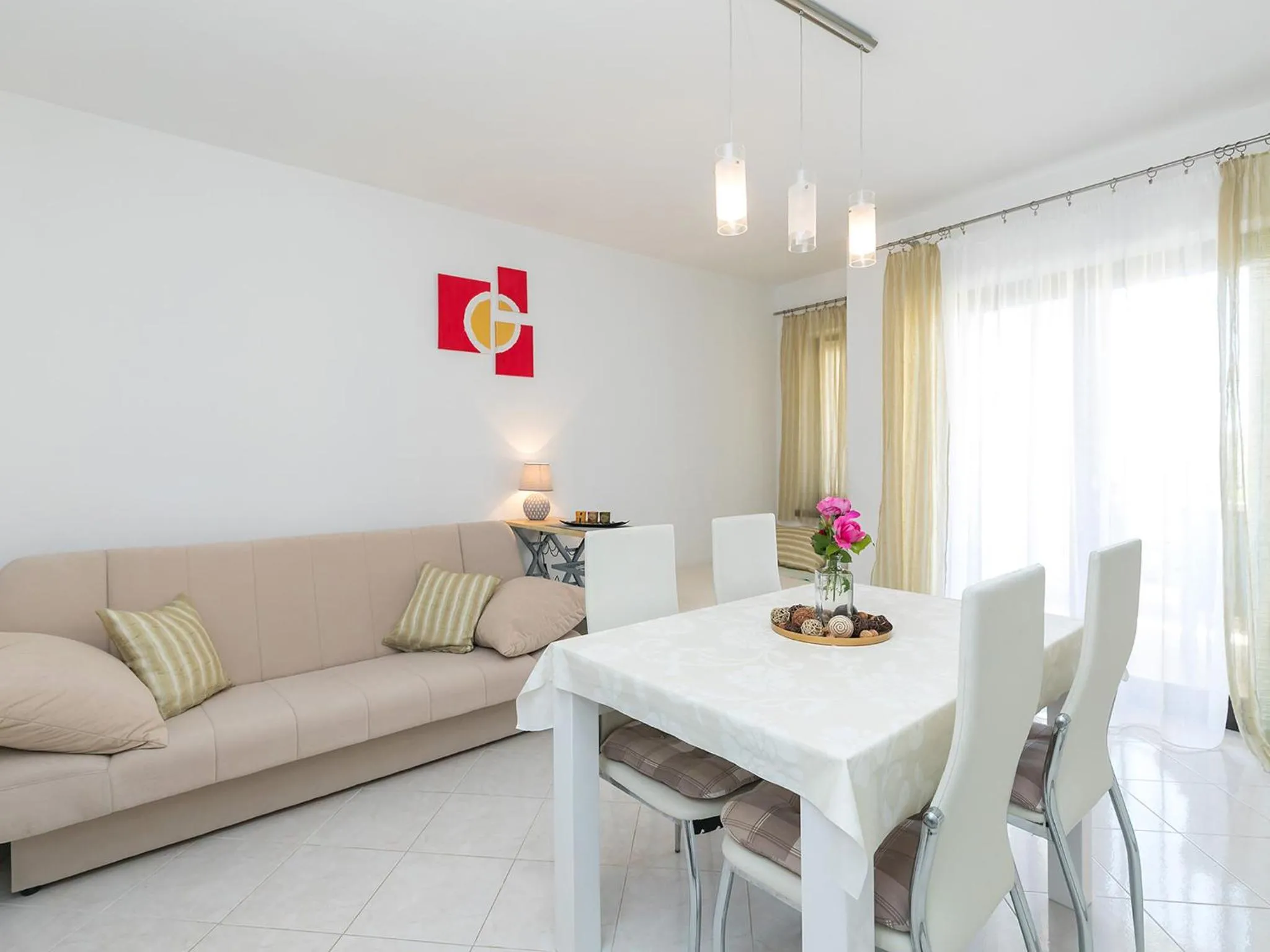 Living room in Apartments Olea