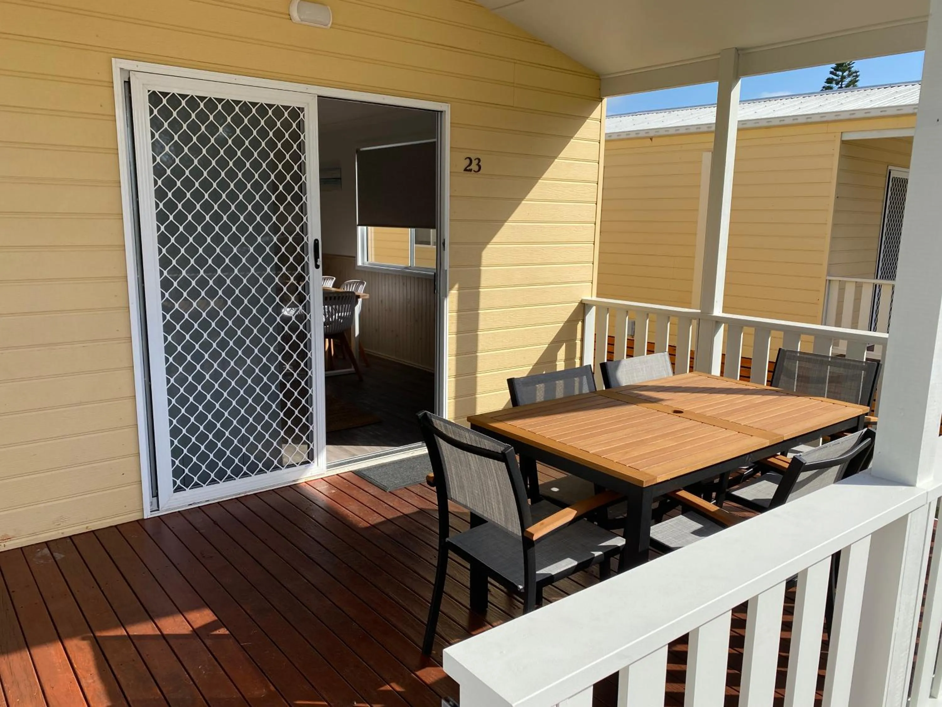 Balcony/Terrace in Ingenia Holidays Old Bar Beach