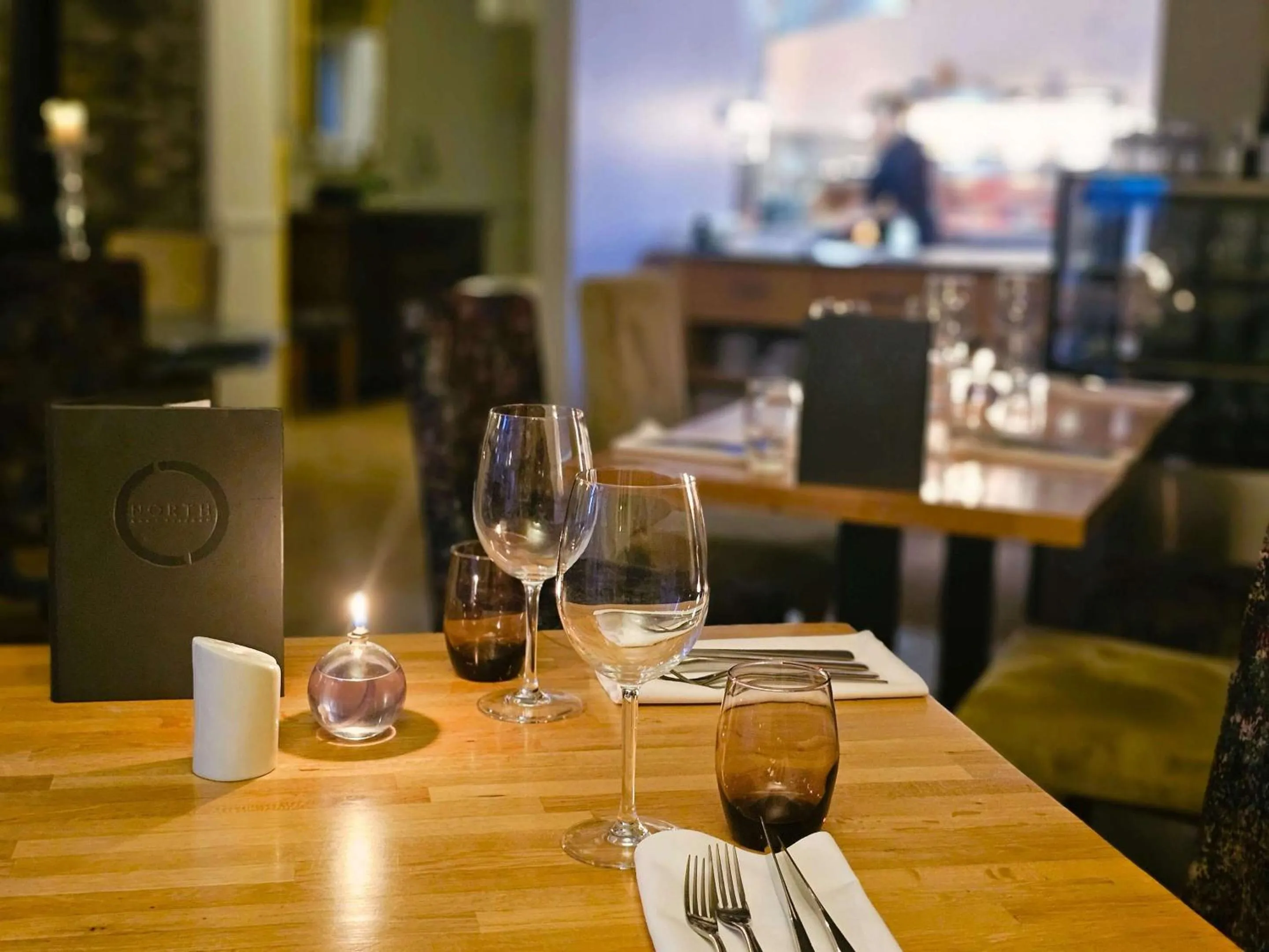 Dining area in Burlington Berties Boutique Hotel