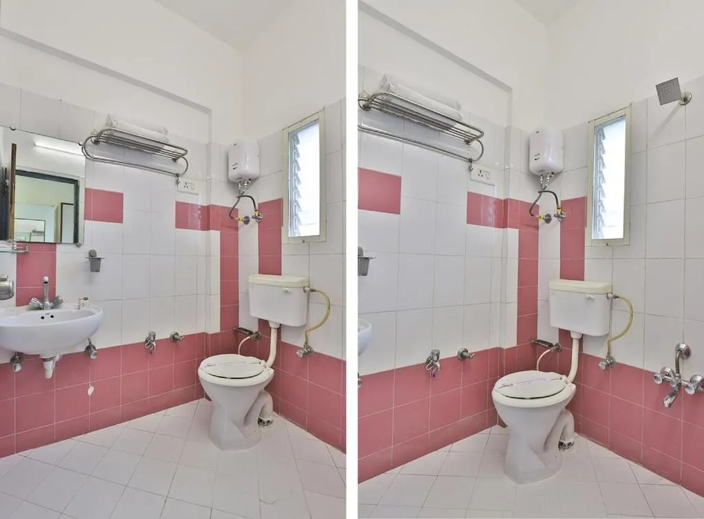 Shower in Hotel Isher International