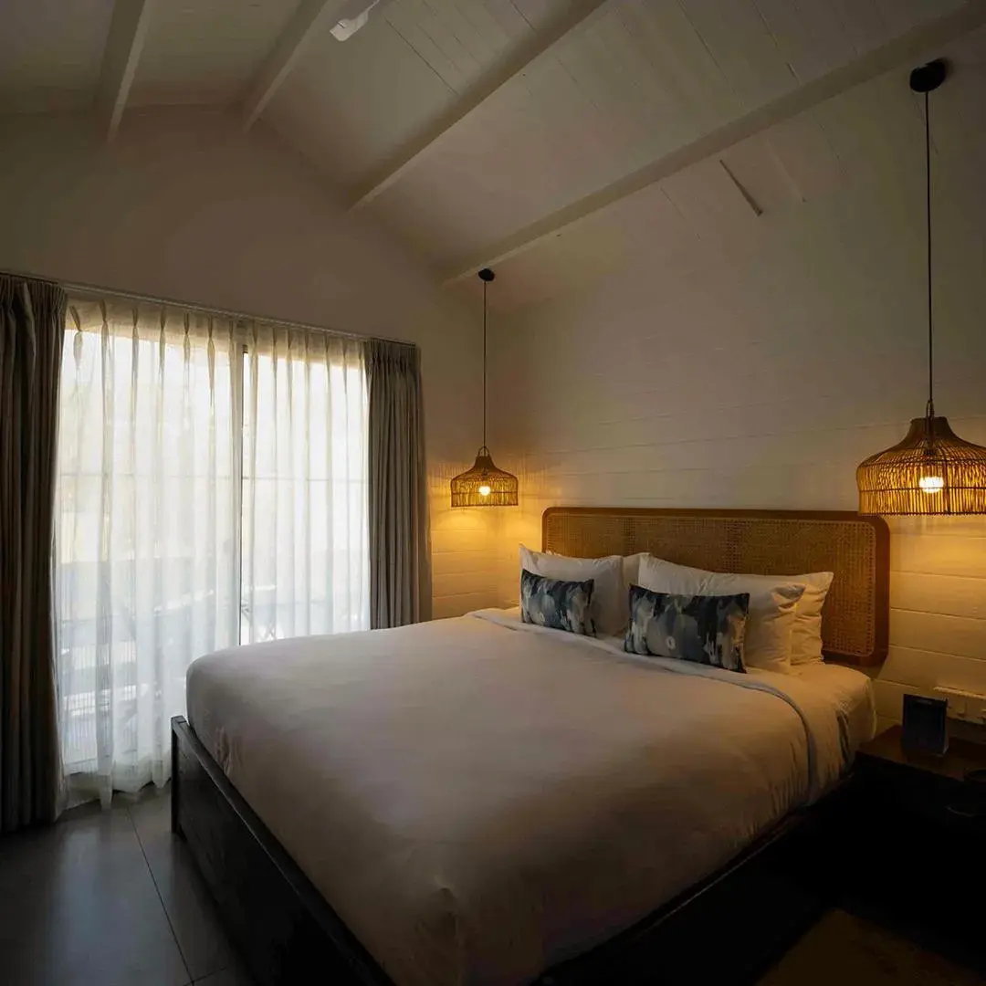 Bed in Azora by Ayatana, Goa Bed in Azora by Ayatana, Goa