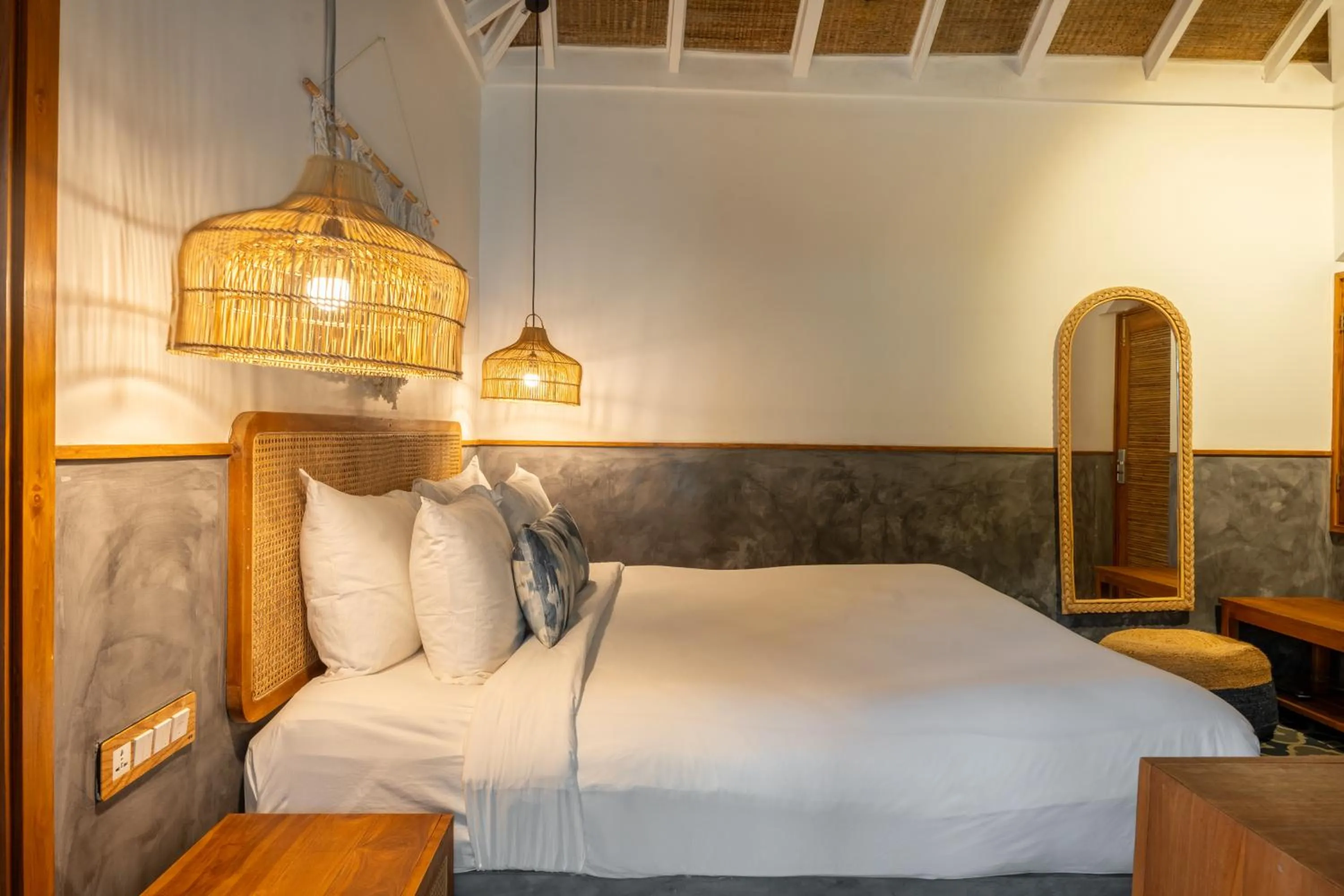 Bed in Azora by Ayatana, Goa