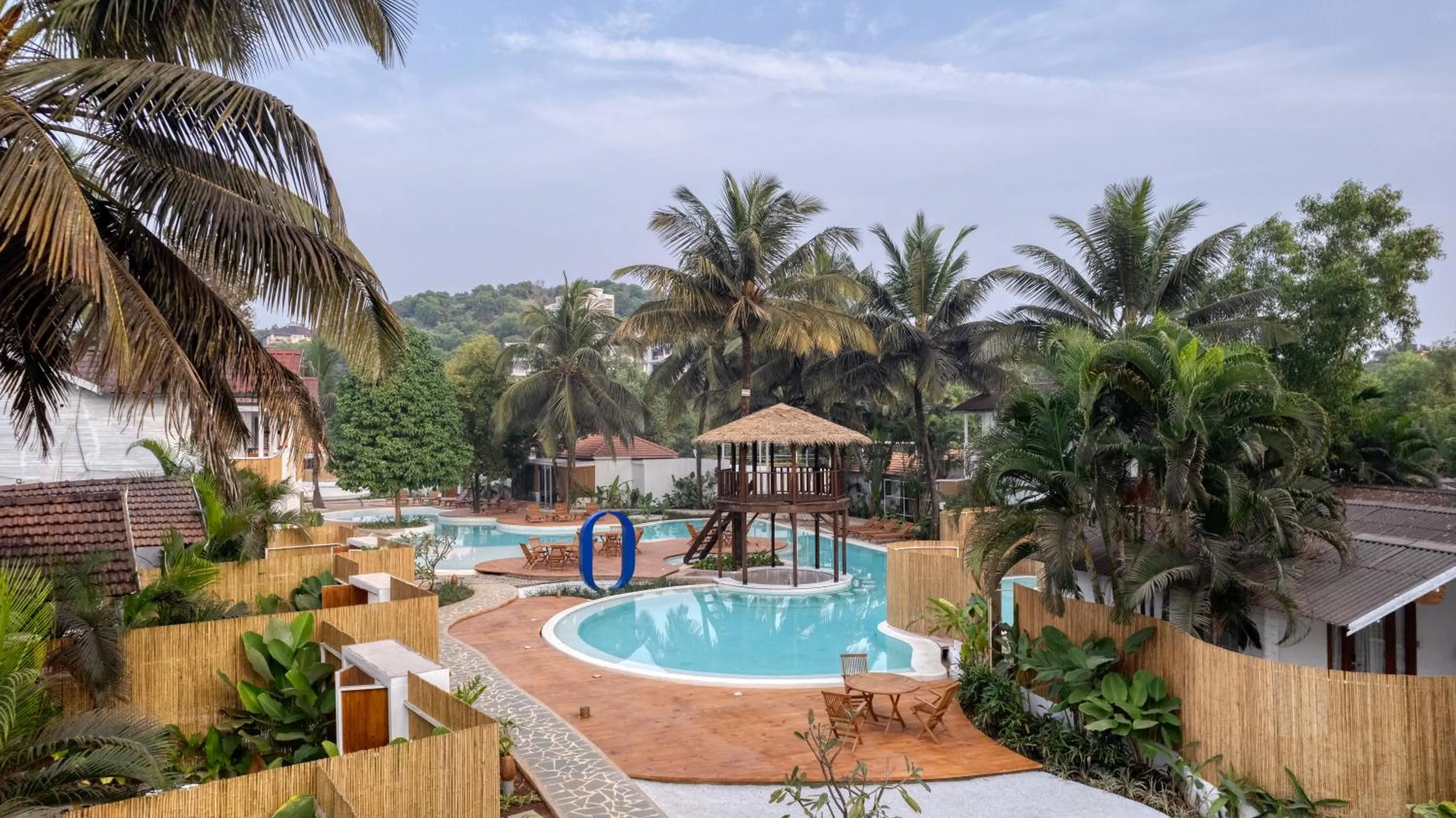 Swimming pool in Azora by Ayatana, Goa