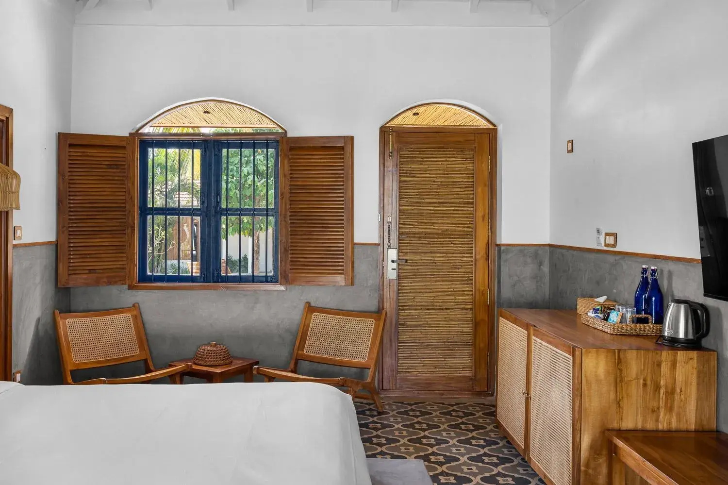 Bed in Azora by Ayatana, Goa Bed in Azora by Ayatana, Goa