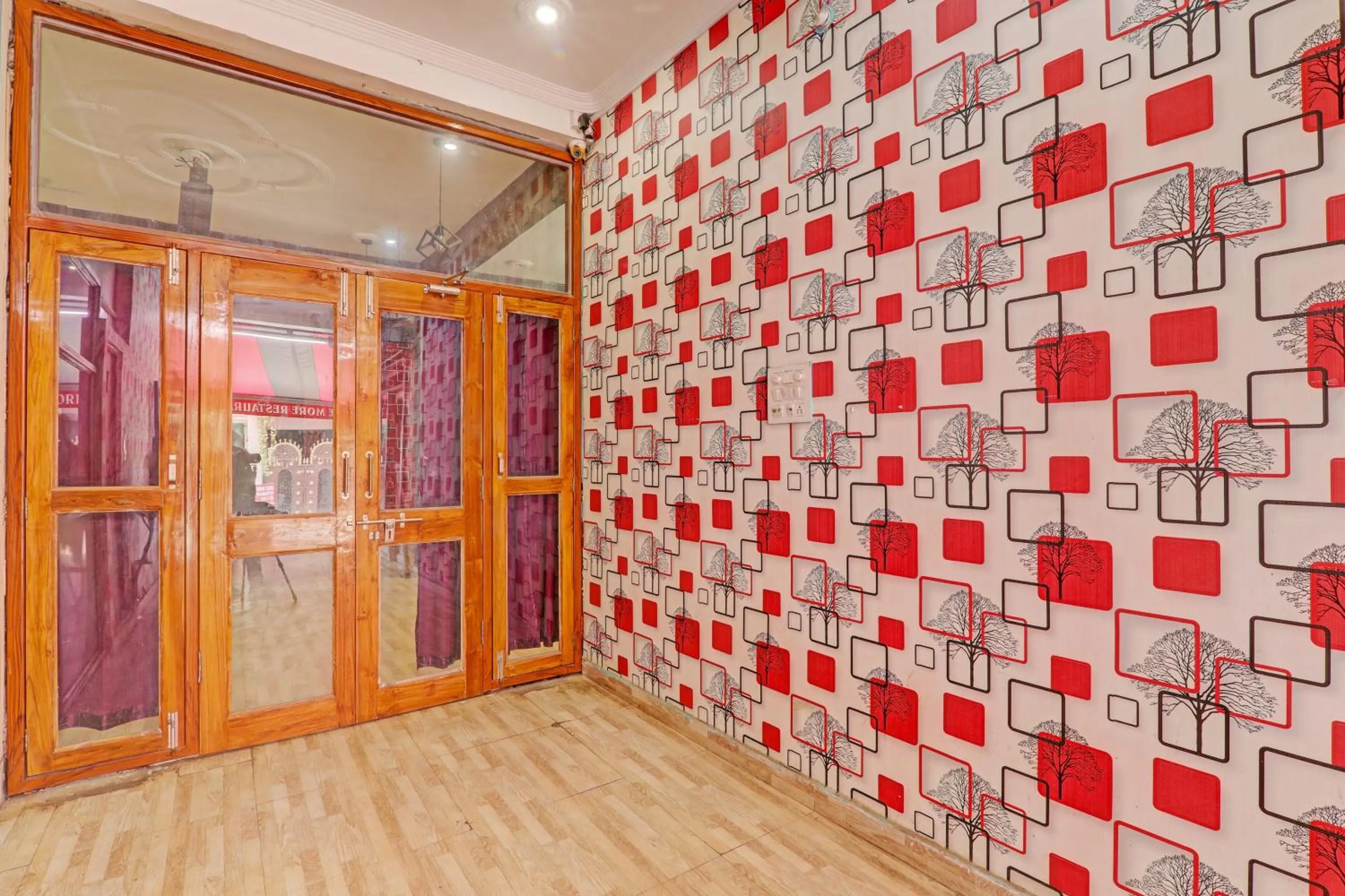 Facade/entrance in Hotel O by OYO ONCE MORE RESTAURANT AND CAFE