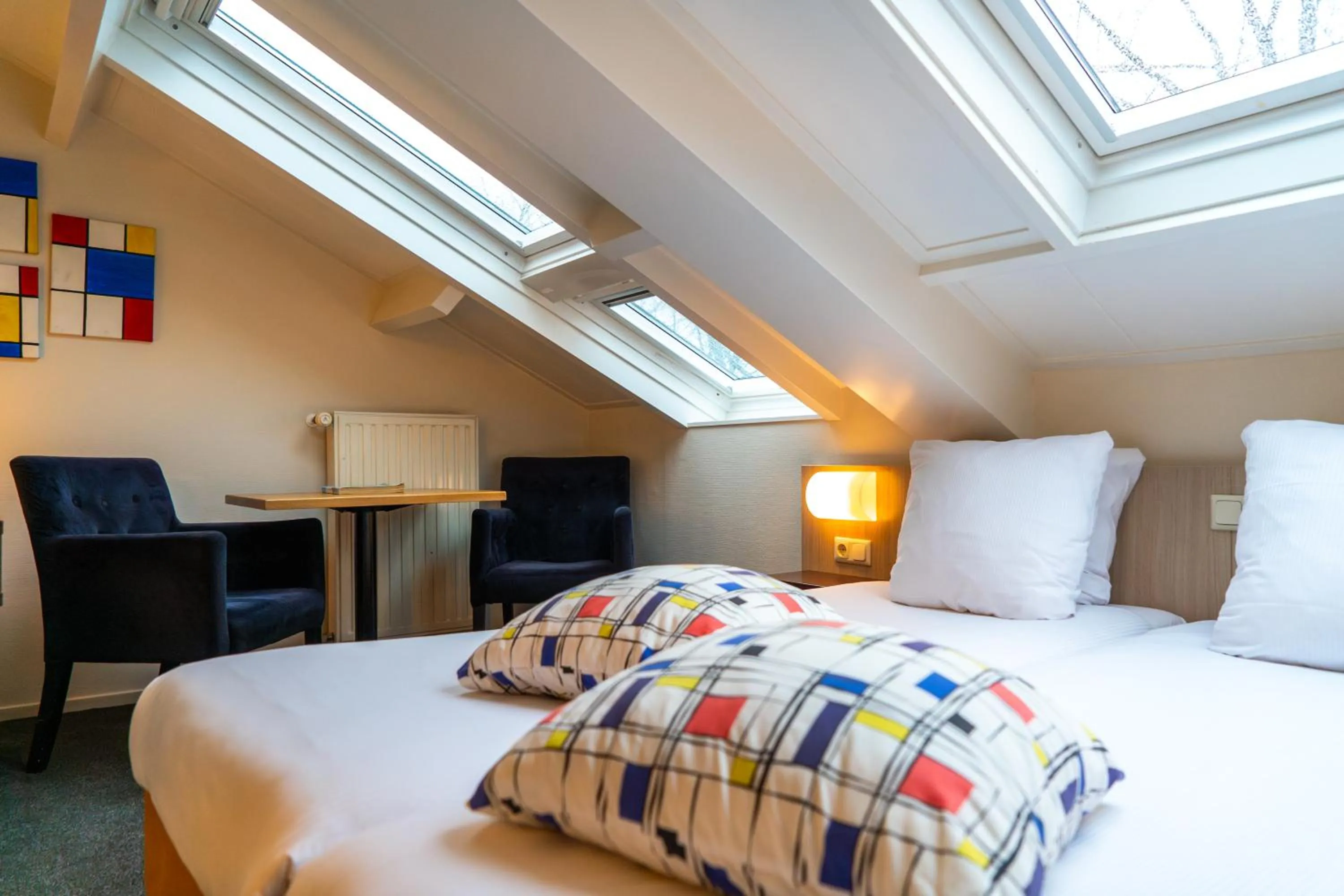 Bedroom, Bed in Kruller - Hotel B&B