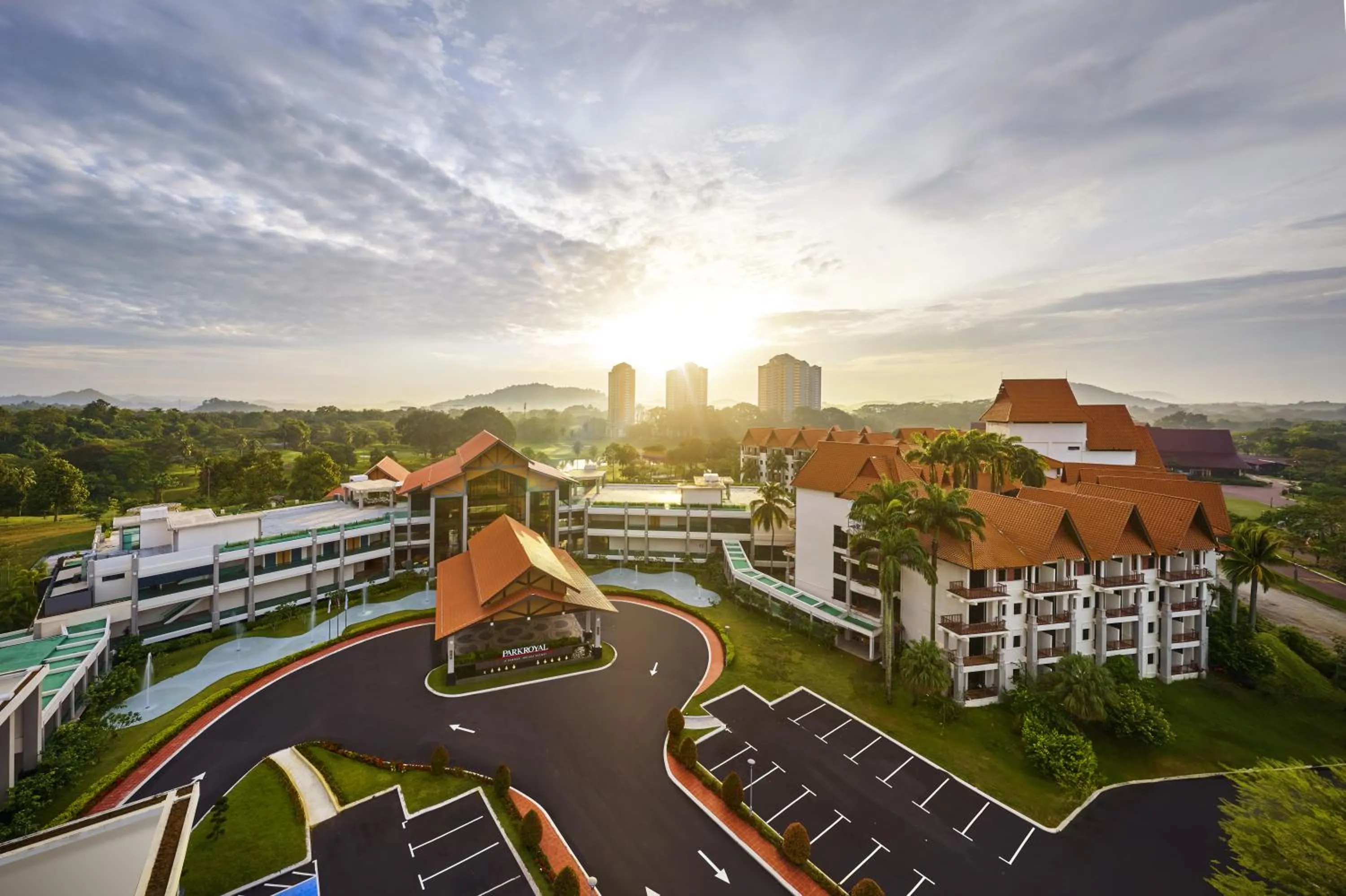 Property building in PARKROYAL A'FAMOSA MELAKA RESORT