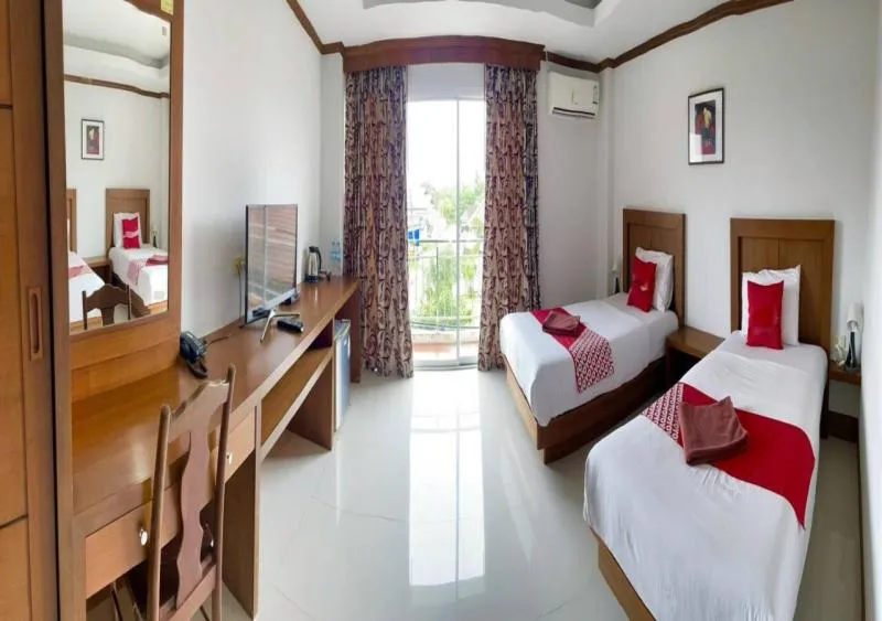 Bed in Al Ameen Hotel