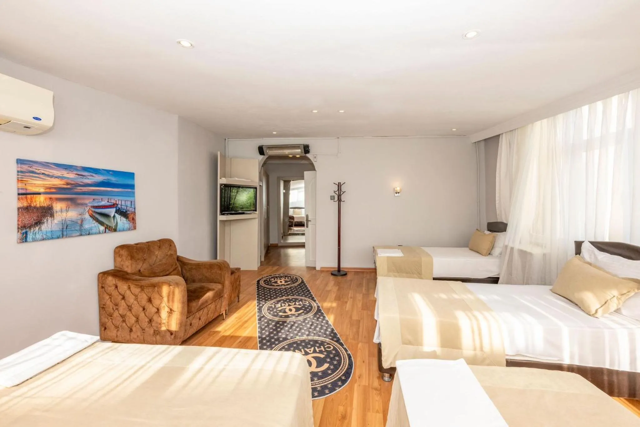 Bed in Saray Boutique Hotel Laleli