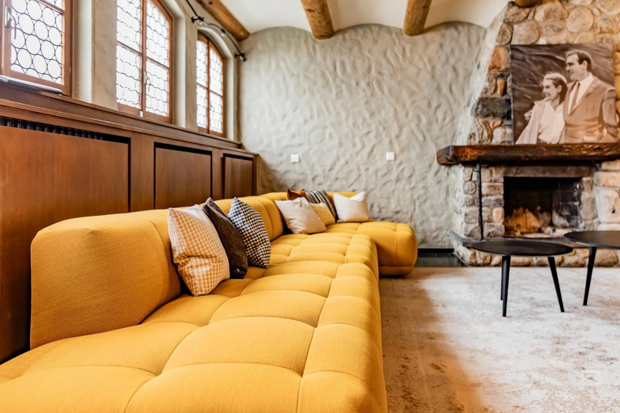 Communal lounge/ TV room in Hotel Bergidyll - Riders Haven