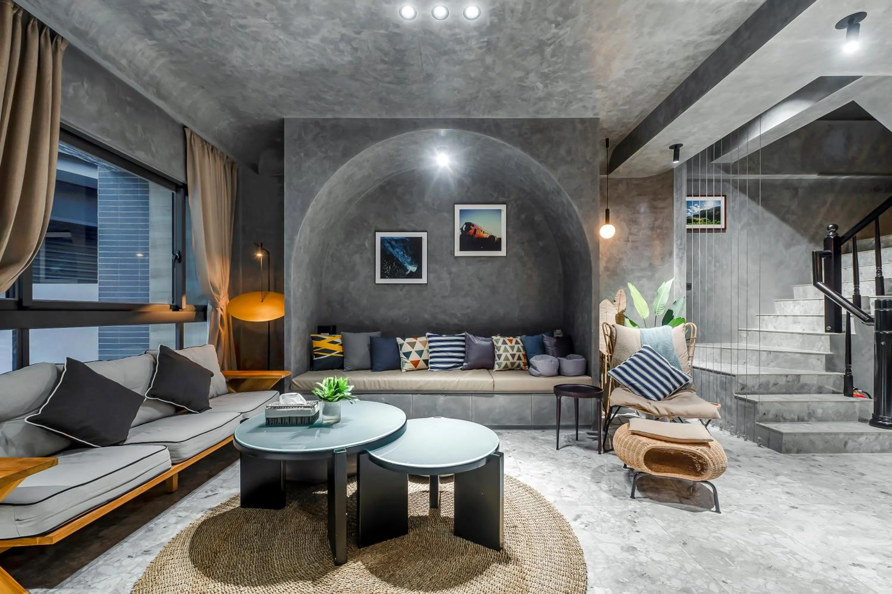 Seating area in Rolling hills