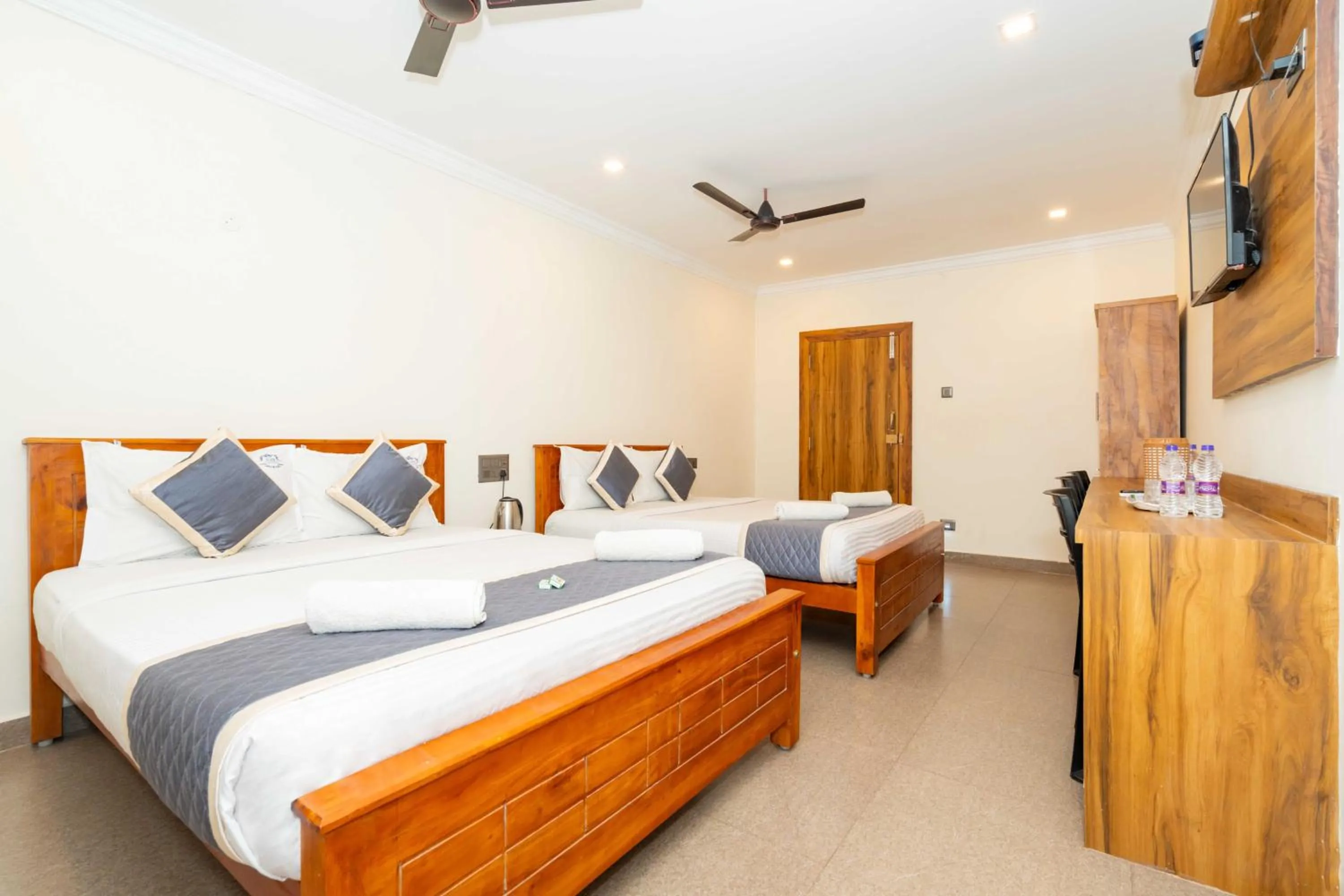 Bedroom, Bed in HOTEL NNP GRAND Rameswaram